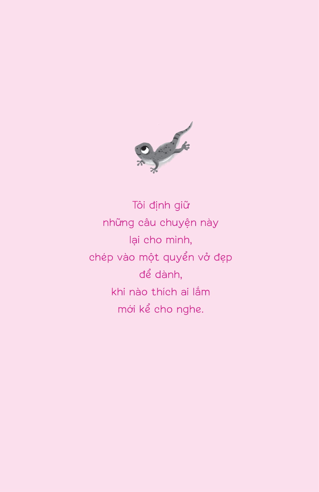 văn học thiếu nhi - bí mật của tôi và thằn lằn đen