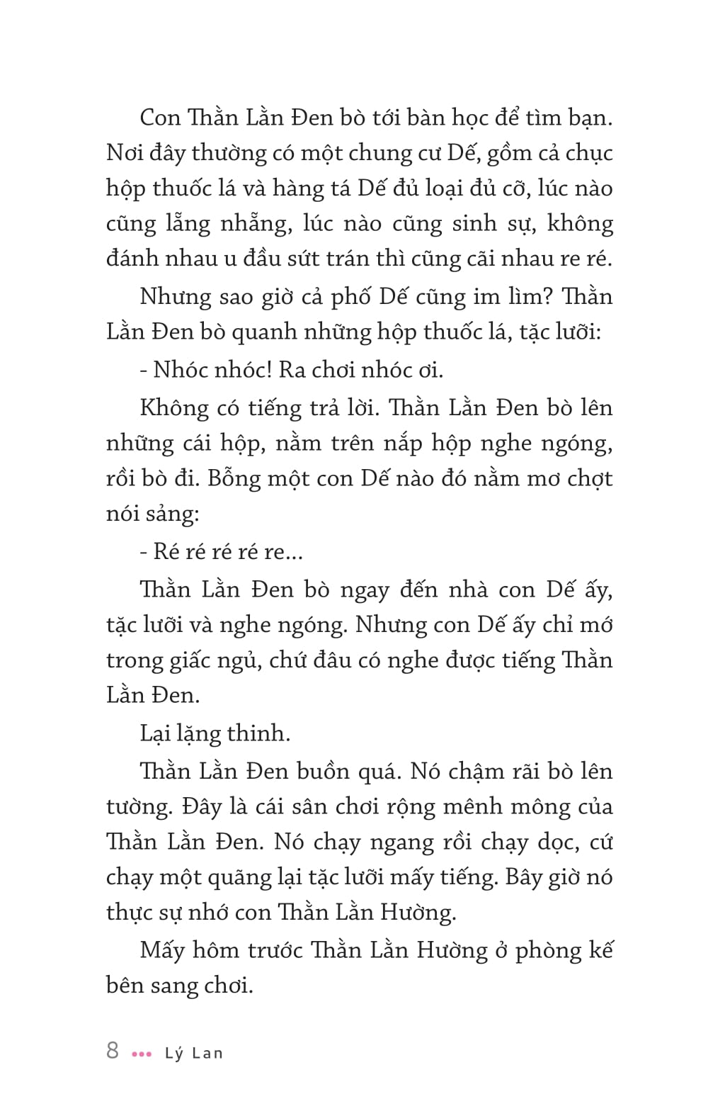 văn học thiếu nhi - bí mật của tôi và thằn lằn đen