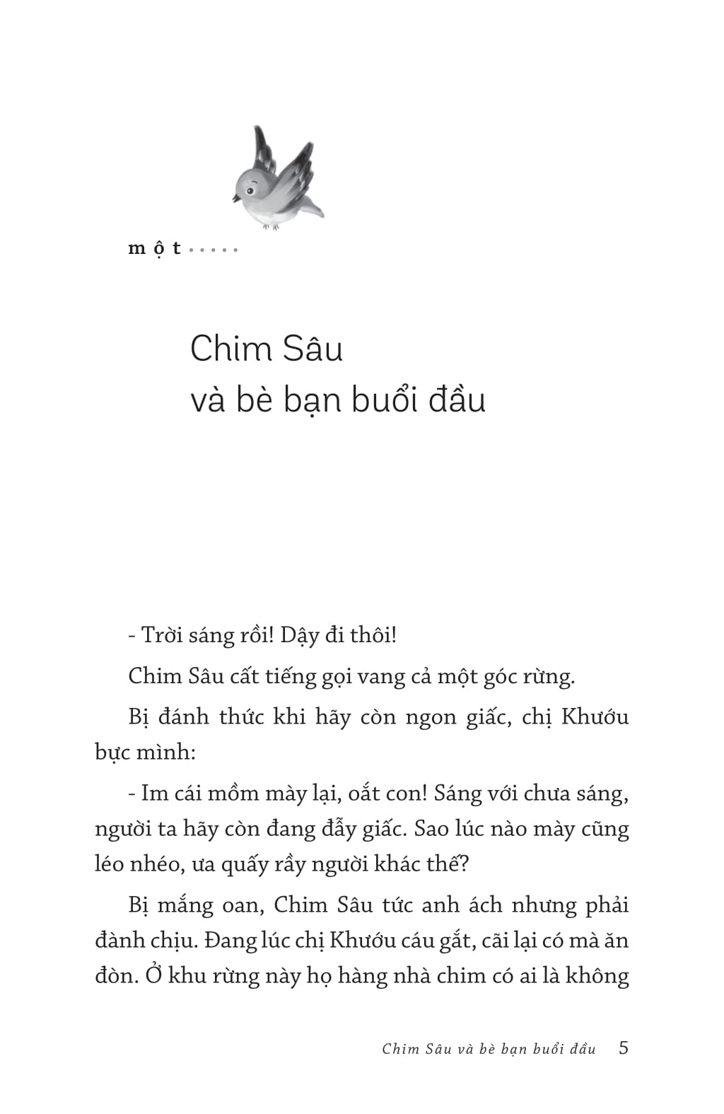 Van Hoc Thieu Nhi - Chim Sau Va Be Ban O Rung