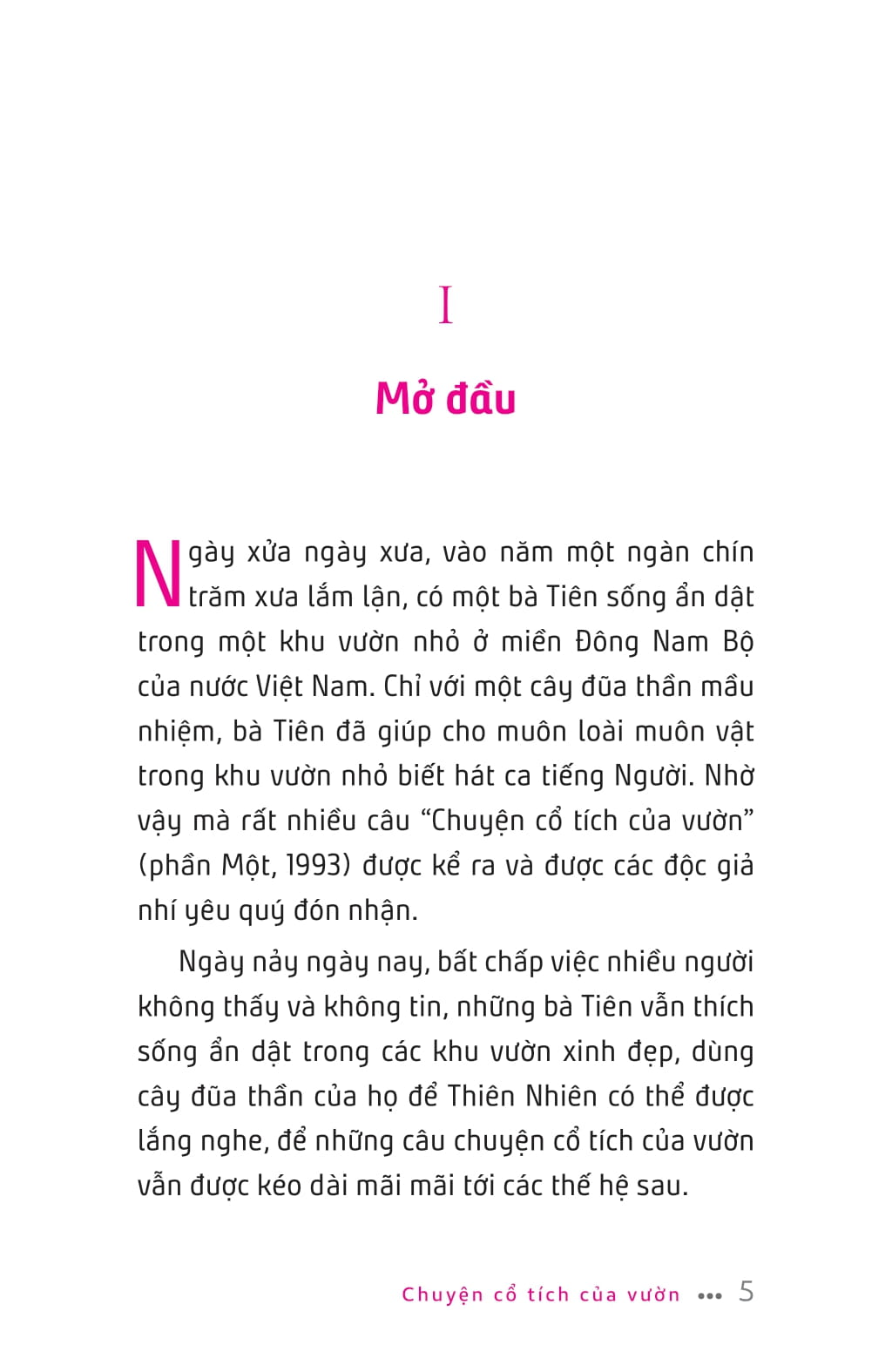 văn học thiếu nhi - chuyện cổ tích của vườn