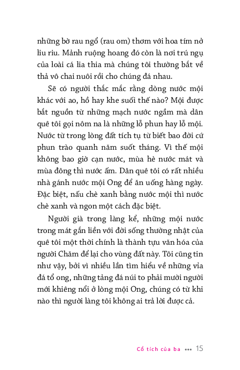 văn học thiếu nhi - cổ tích của ba - tản văn cho thiếu nhi
