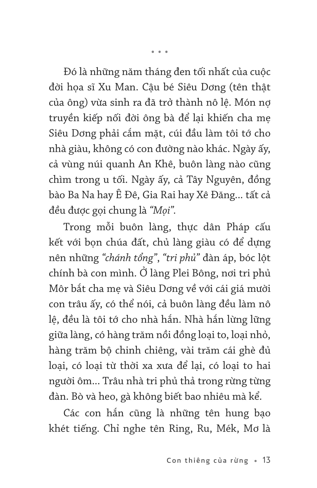 văn học thiếu nhi - con thiêng của rừng
