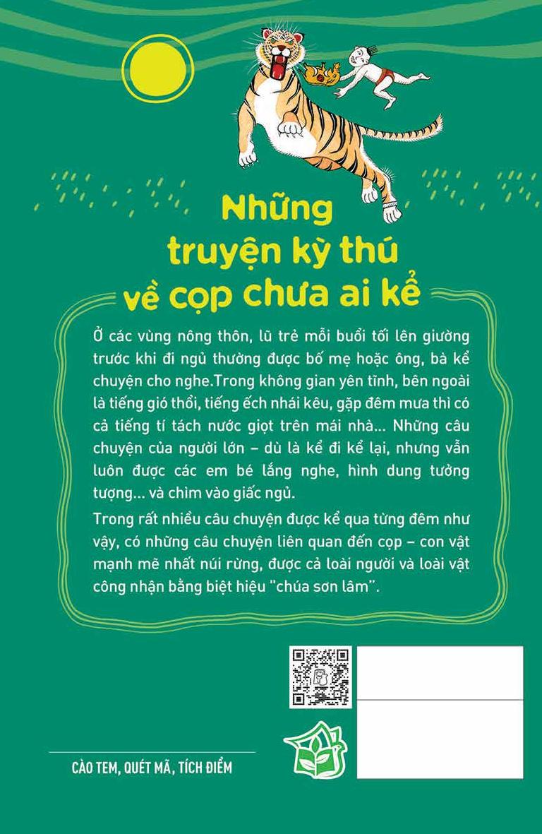 văn học thiếu nhi - những truyện kỳ thú về cọp chưa ai kể
