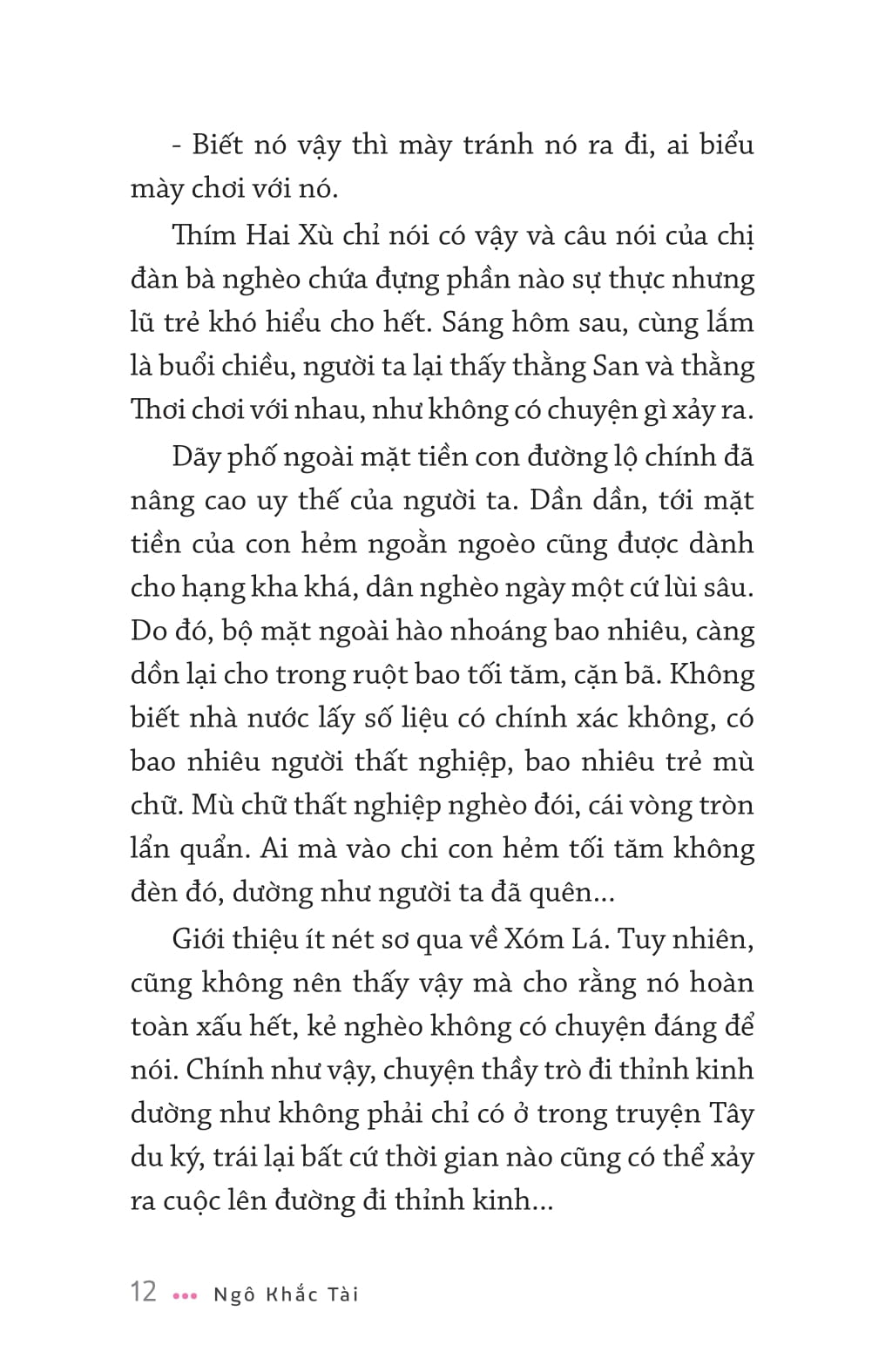 văn học thiếu nhi - truyện tây du nơi xóm lá