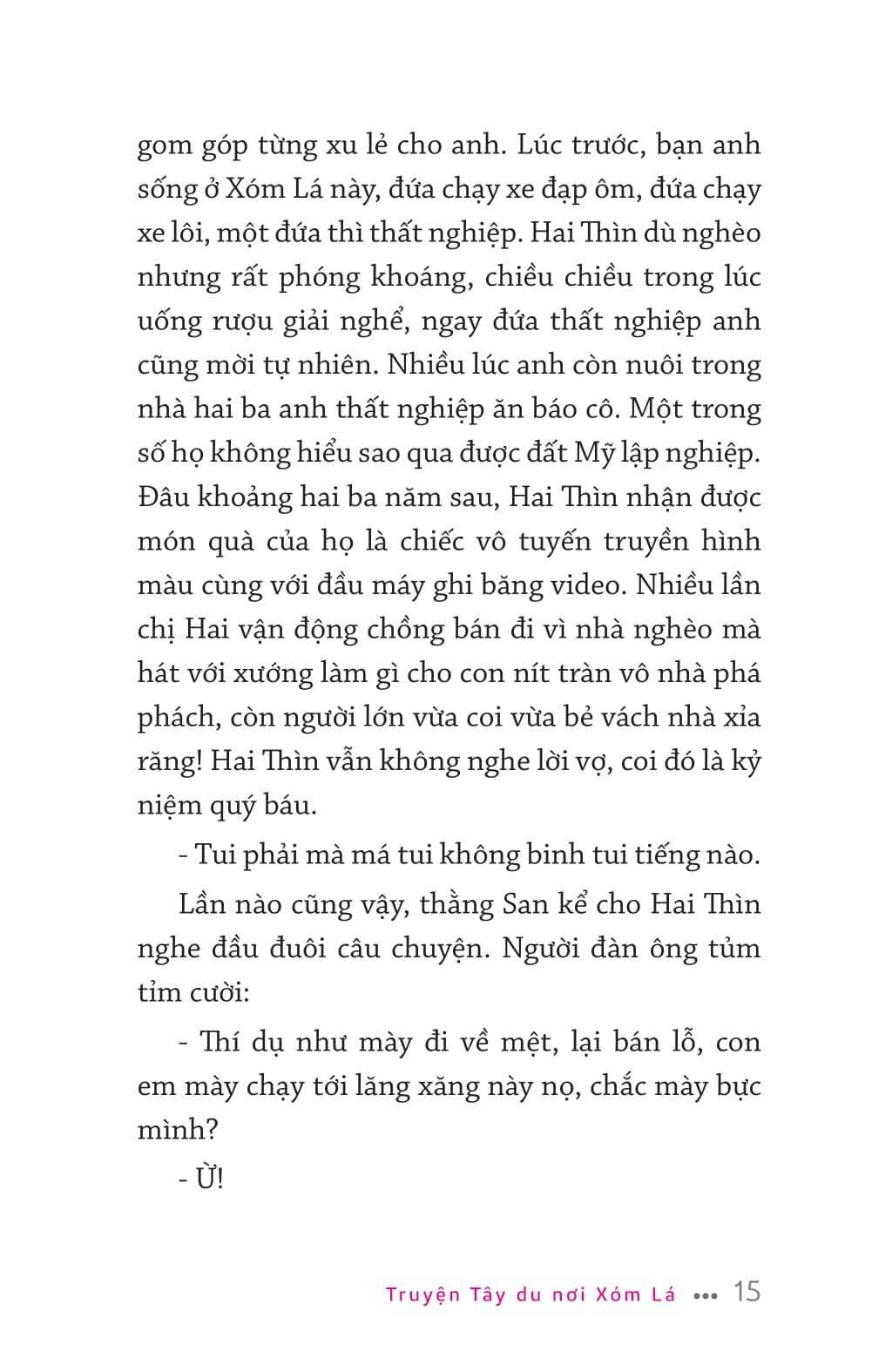 văn học thiếu nhi - truyện tây du nơi xóm lá