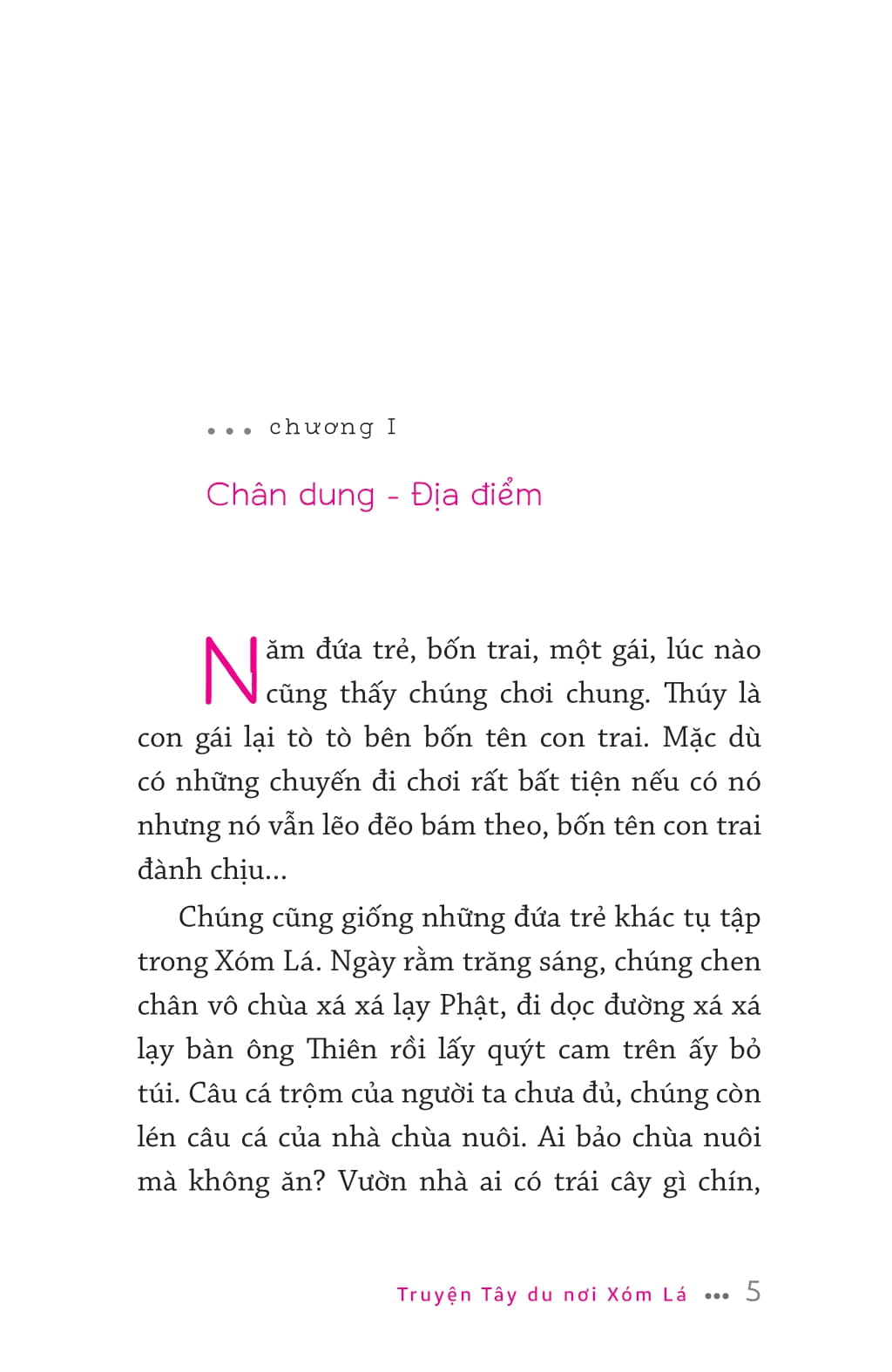 văn học thiếu nhi - truyện tây du nơi xóm lá