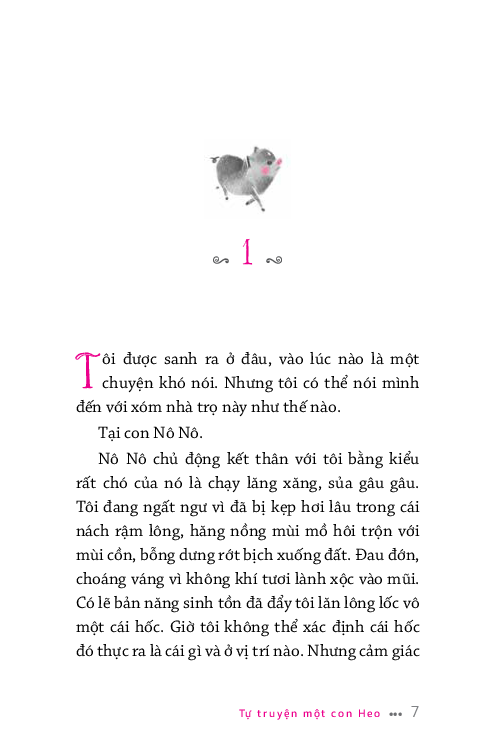 văn học thiếu nhi - tự truyện một con heo