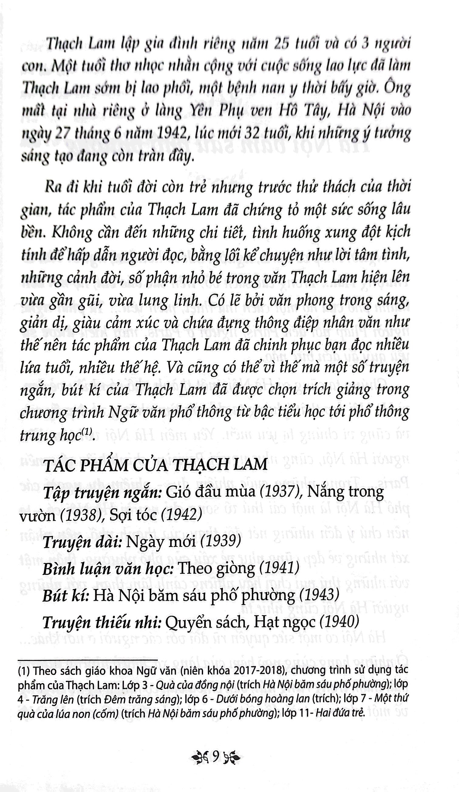văn học trong nhà trường: hà nội băm sáu phố phường (tái bản 2019)