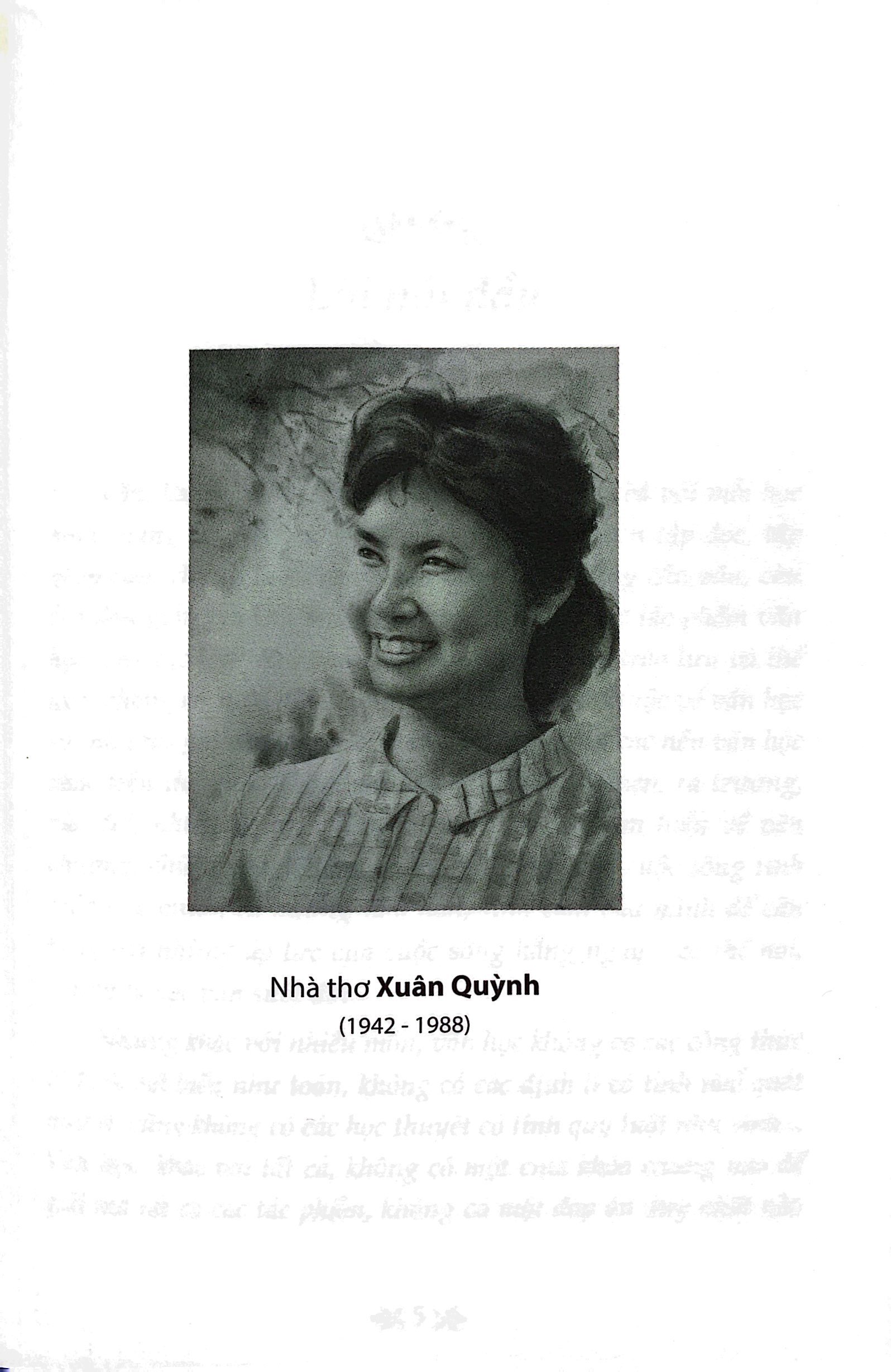 văn học trong nhà trường - thơ xuân quỳnh