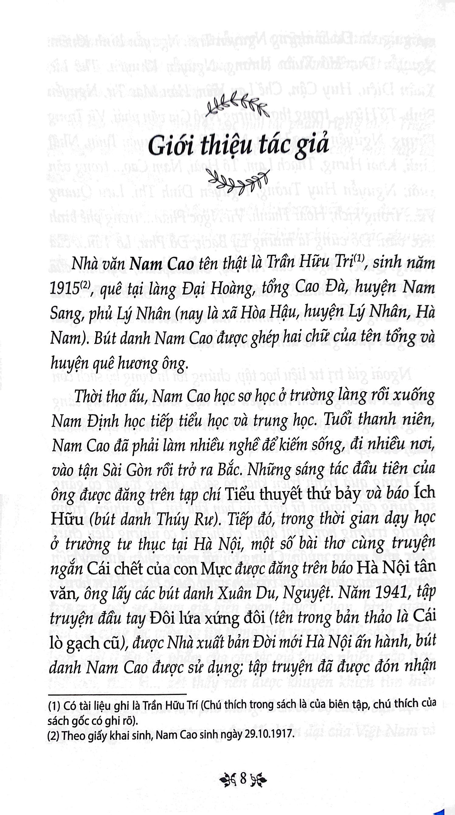 văn học trong nhà trường - truyện ngắn nam cao (tái bản 2019)