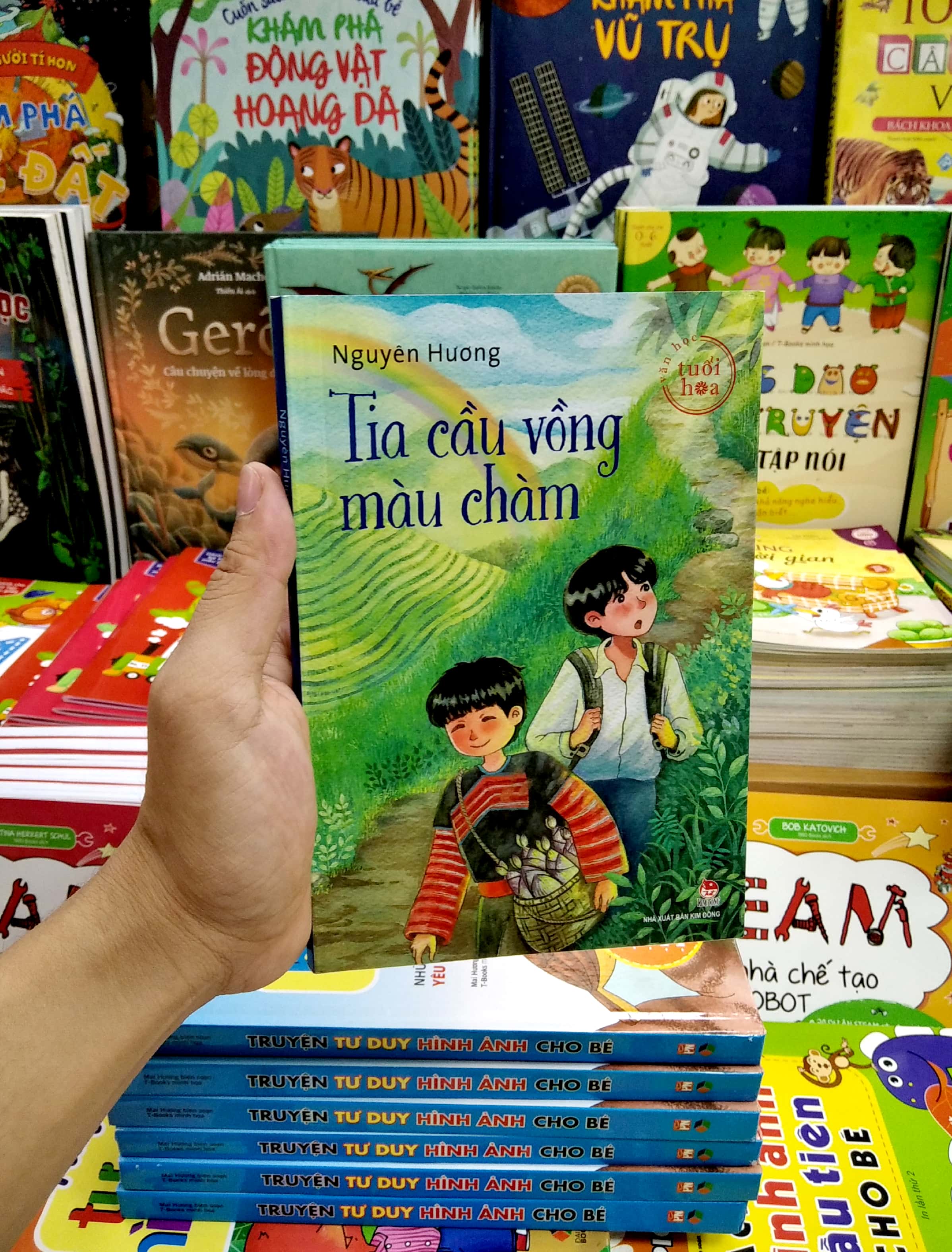 văn học tuổi hoa - tia cầu vồng màu chàm