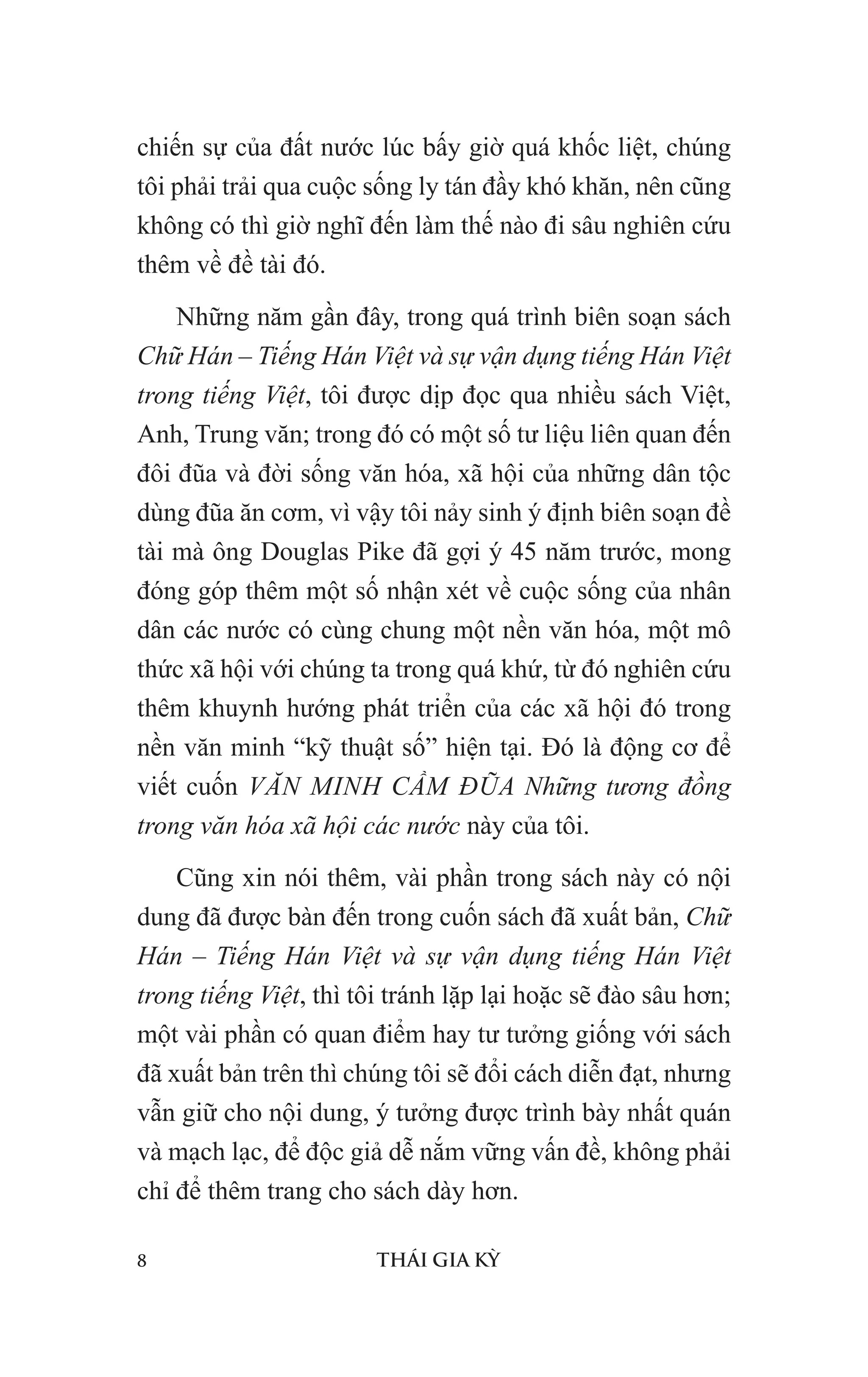 văn minh cầm đũa - những tương đồng trong văn hóa xã hội các nước