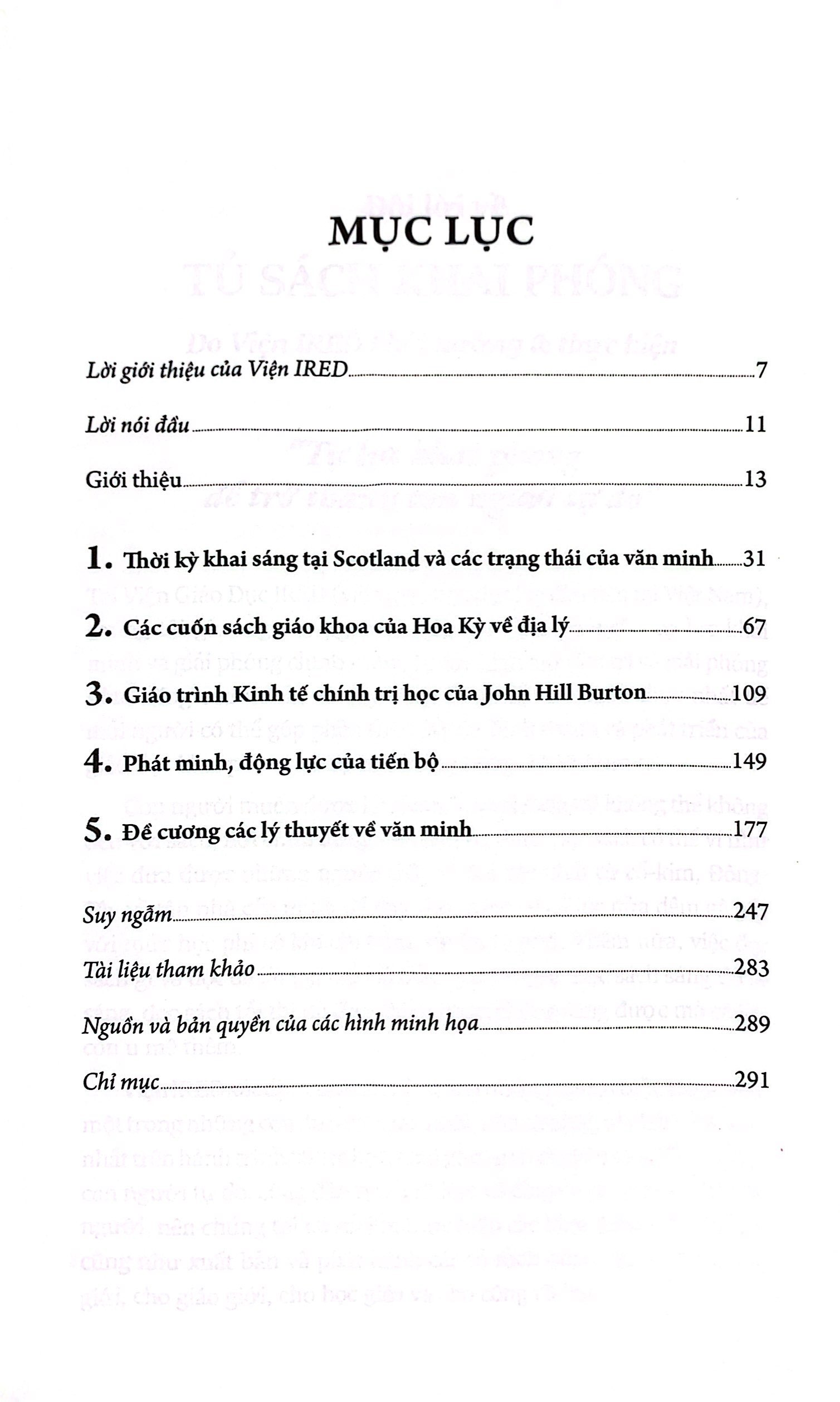 văn minh và khai sáng - civilization and enlightenment