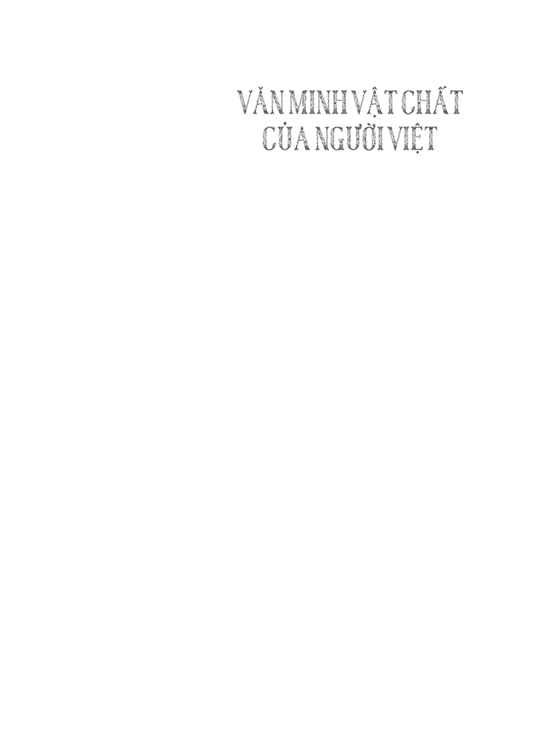 văn minh vật chất của người việt - bìa cứng (tái bản 2022)