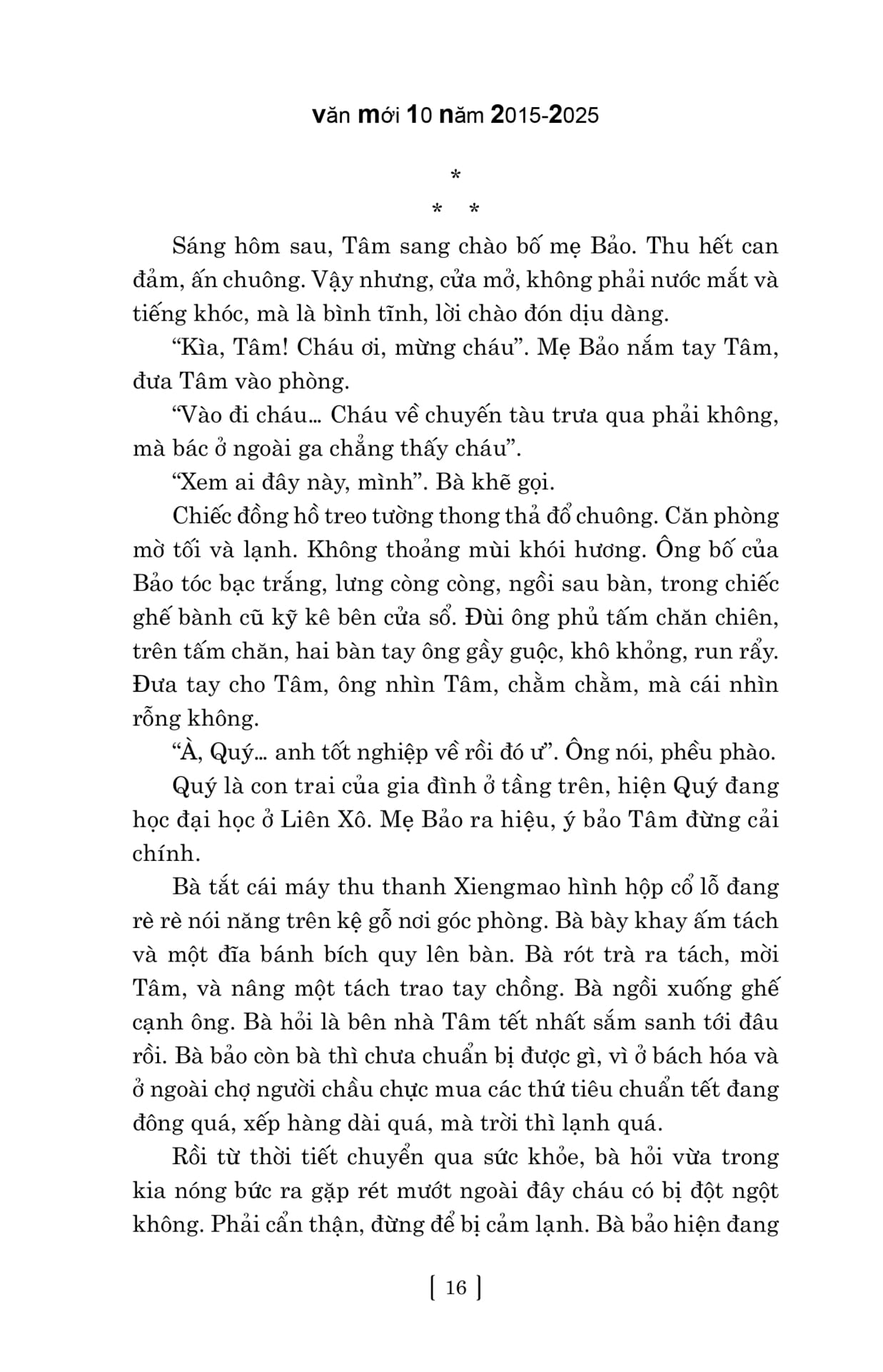 Van Moi 10 Nam 2015-2025 - Hop Tuyen Van Xuoi Cua Cac Tac Gia Moi Va Tac Gia Dang Duoc Men Mo