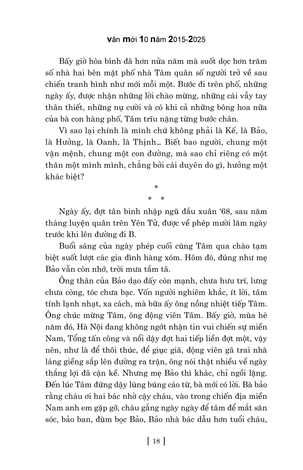 Van Moi 10 Nam 2015-2025 - Hop Tuyen Van Xuoi Cua Cac Tac Gia Moi Va Tac Gia Dang Duoc Men Mo