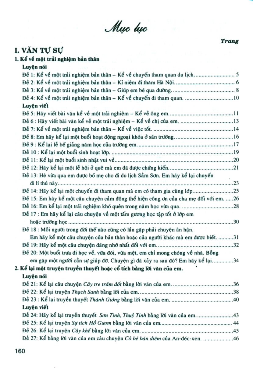 văn tự sự - miêu tả lớp 6 (theo chương trình giáo dục phổ thông mới)