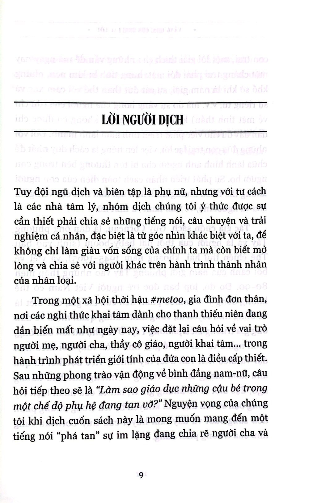 vắng cha, con trai lạc lối