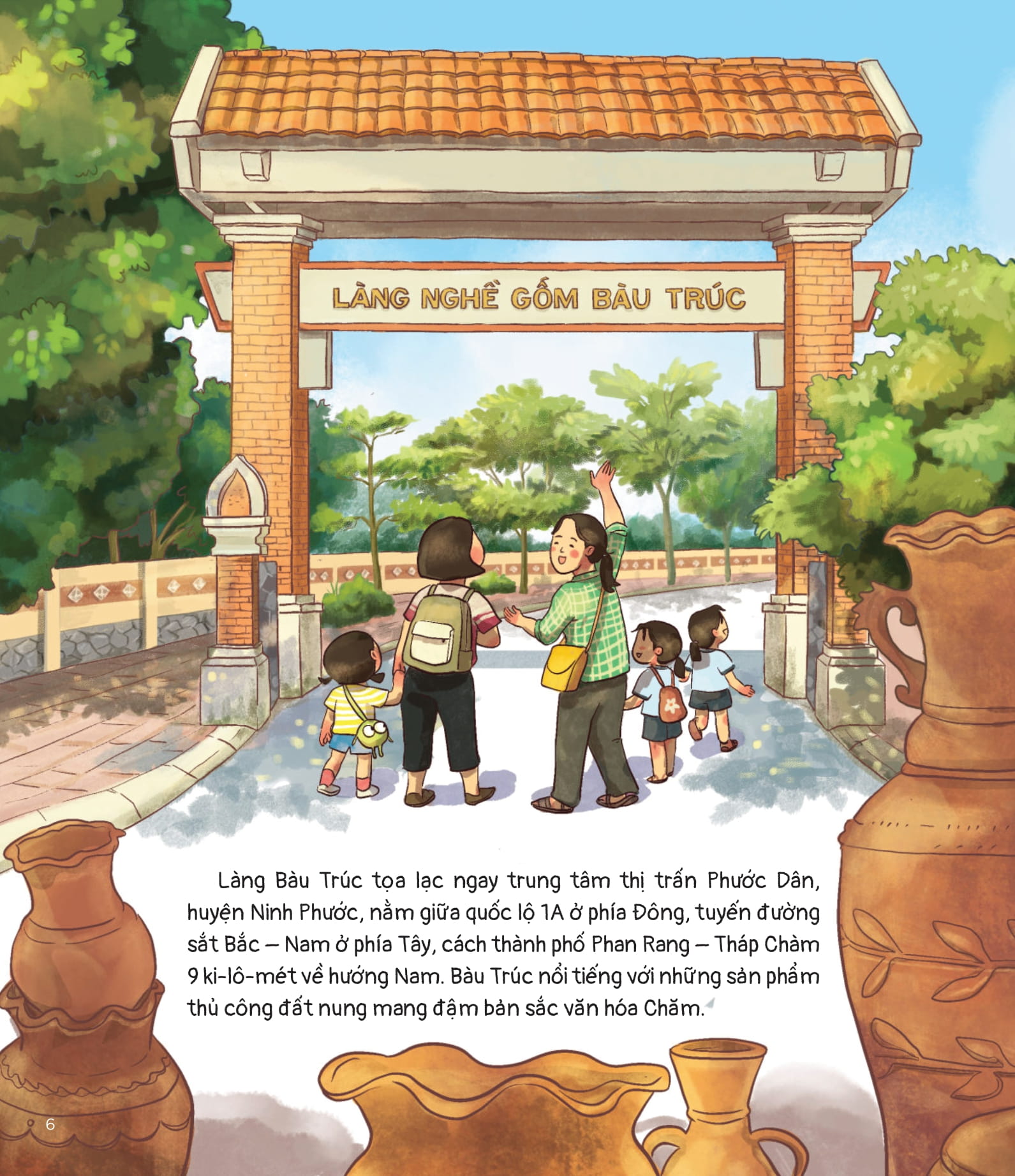 vang danh nghề cổ - làng gốm bàu trúc - đất vàng trên cánh đồng thiêng