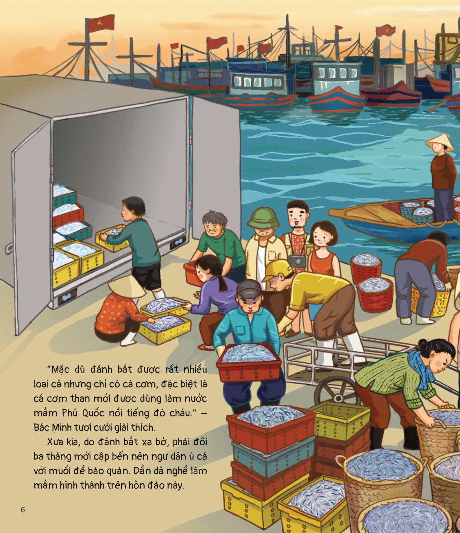 vang danh nghề cổ - nước mắm phú quốc - vị ngon đảo ngọc