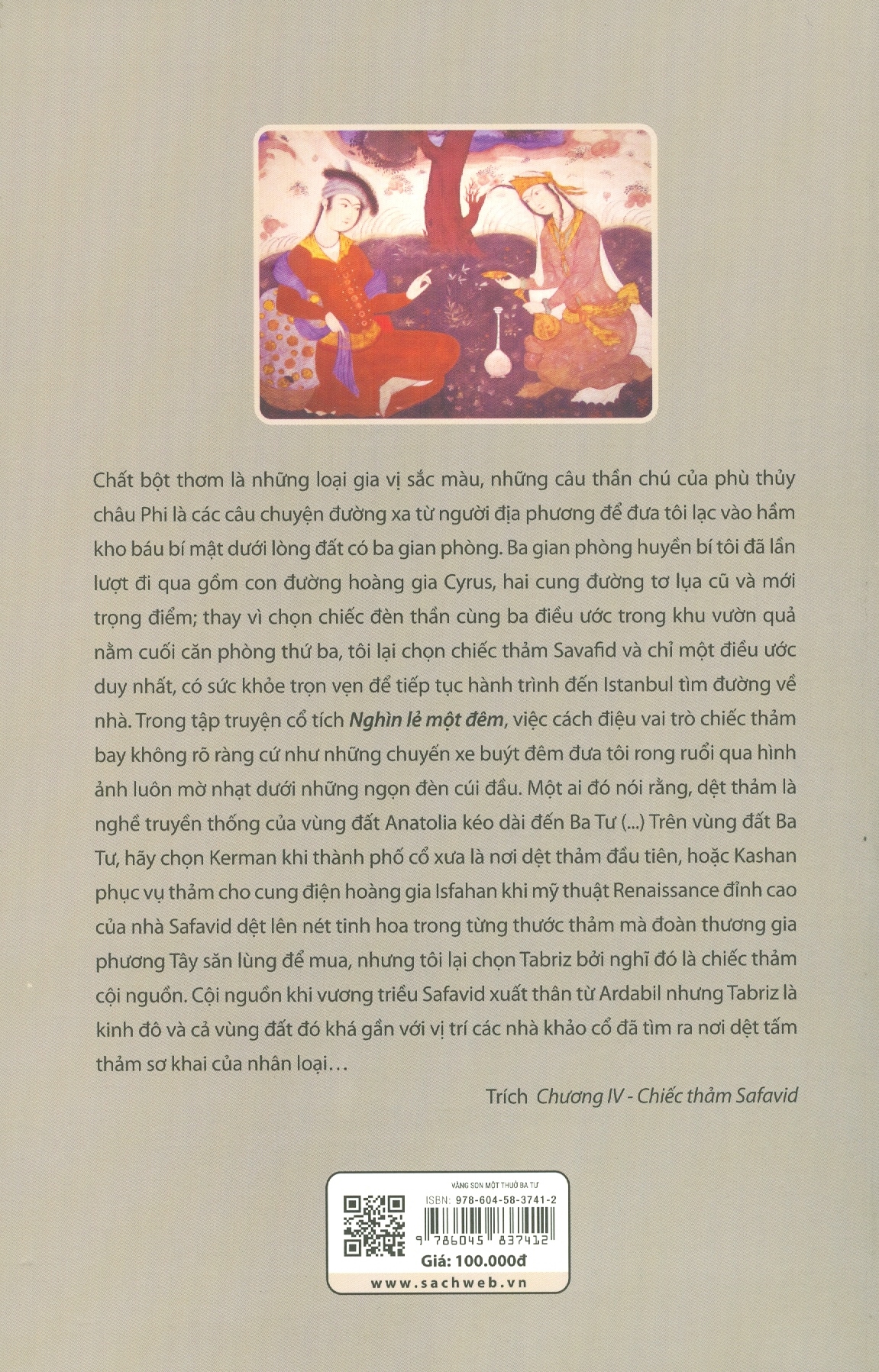 vàng son một thuở ba tư (tập du ký)