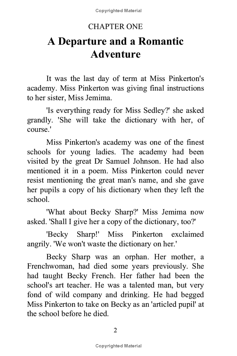 vanity fair (alma classics evergreens)