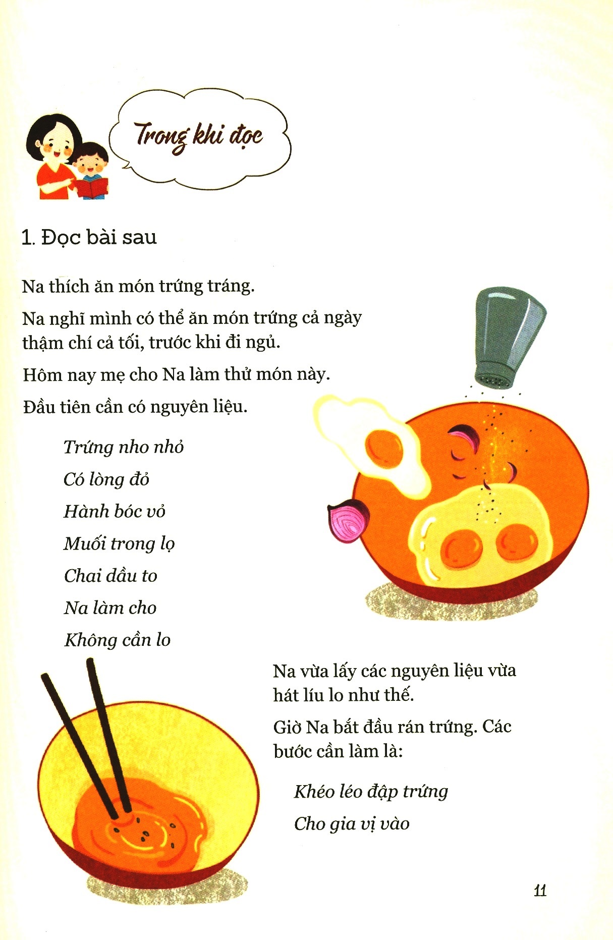 vào bếp nấu ăn, săn ngay điểm tốt