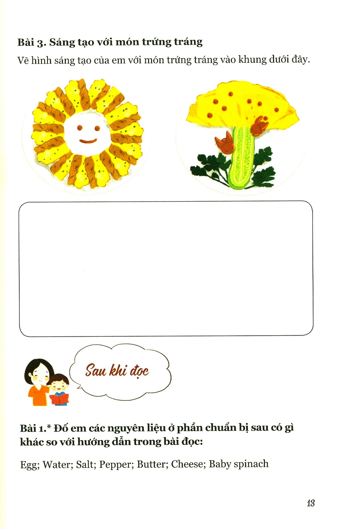 vào bếp nấu ăn, săn ngay điểm tốt