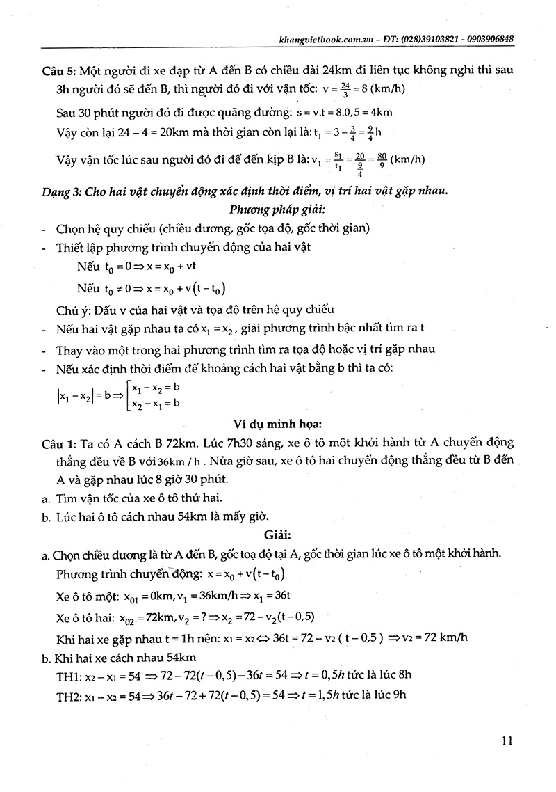 vật lý 10 - tuyệt kỹ các thủ thuật giải nhanh tự luận - trắc nghiệm