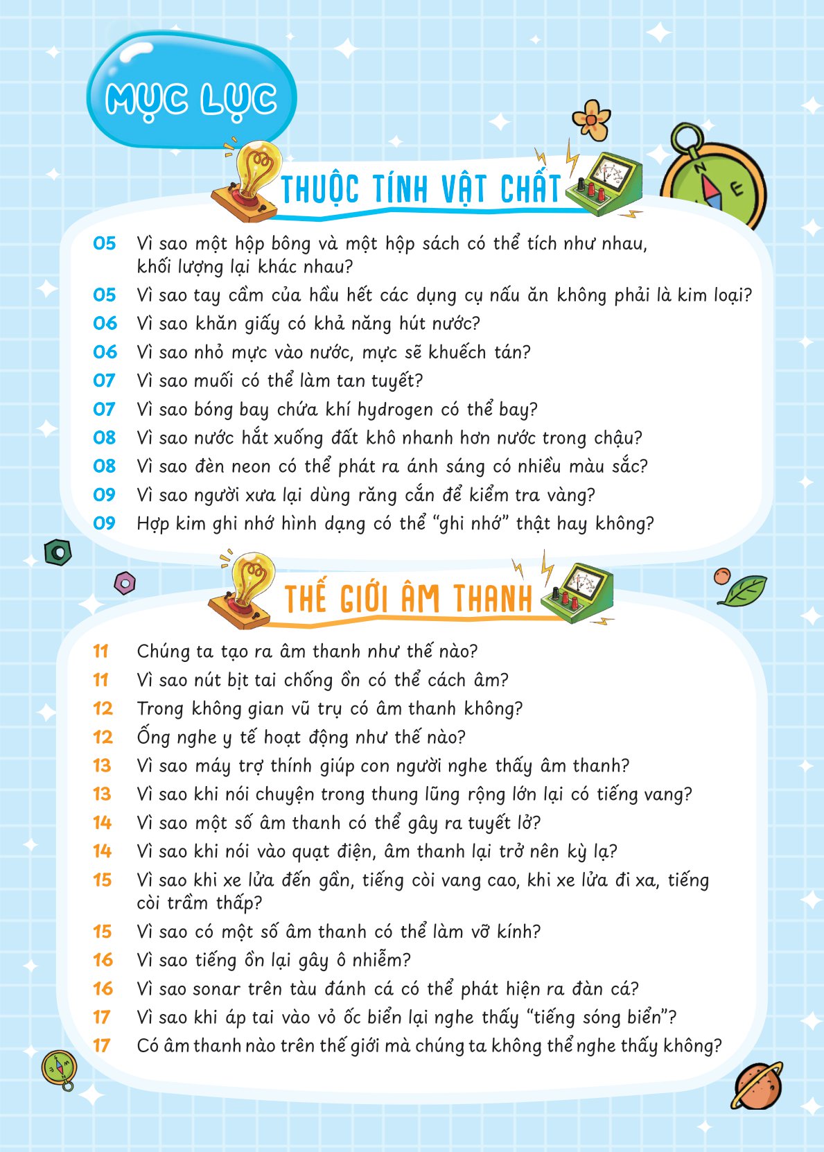 vật lý vui nhộn - những câu hỏi vì sao về vật lý