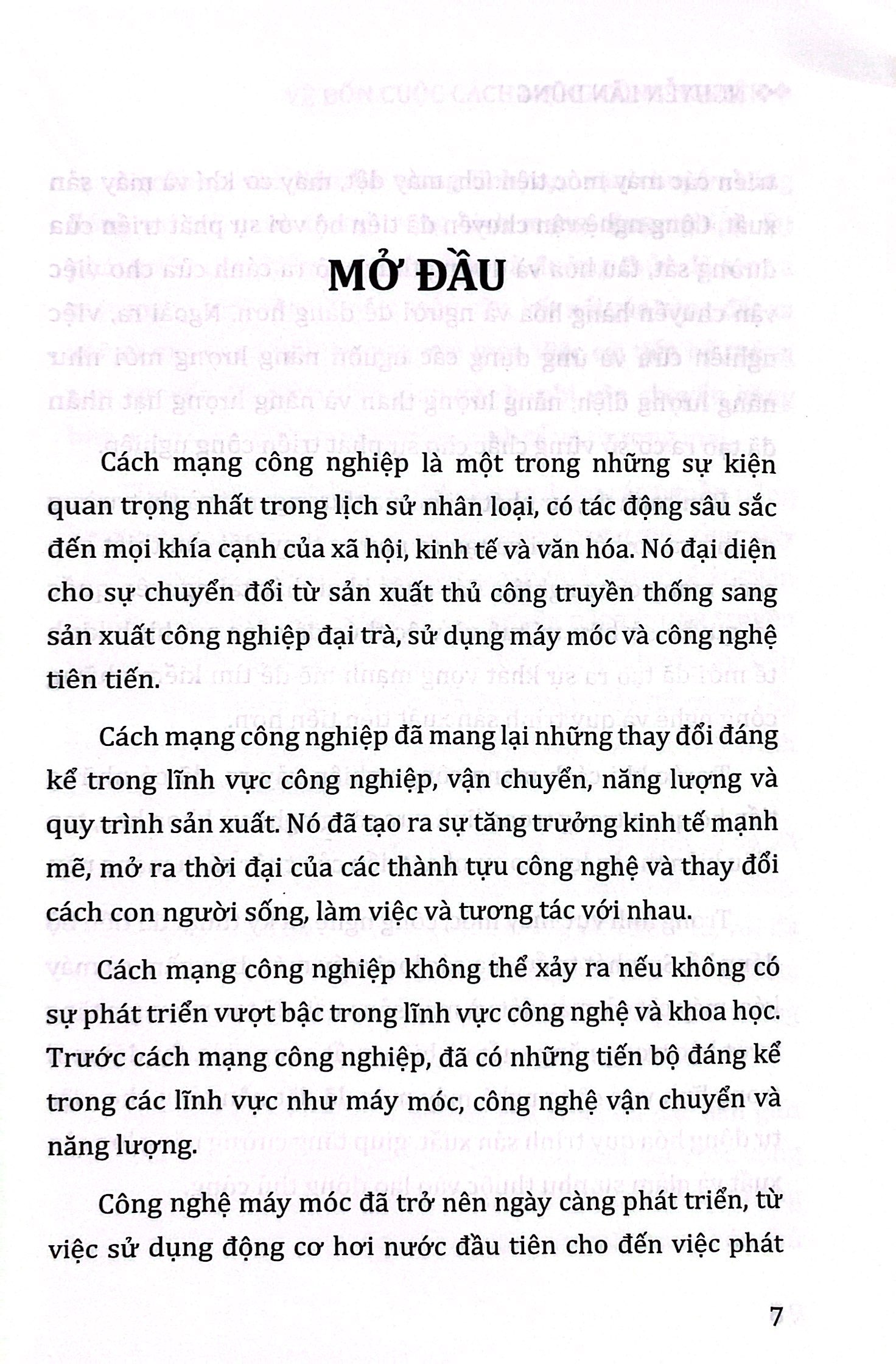 về bốn cuộc cách mạng công nghiệp