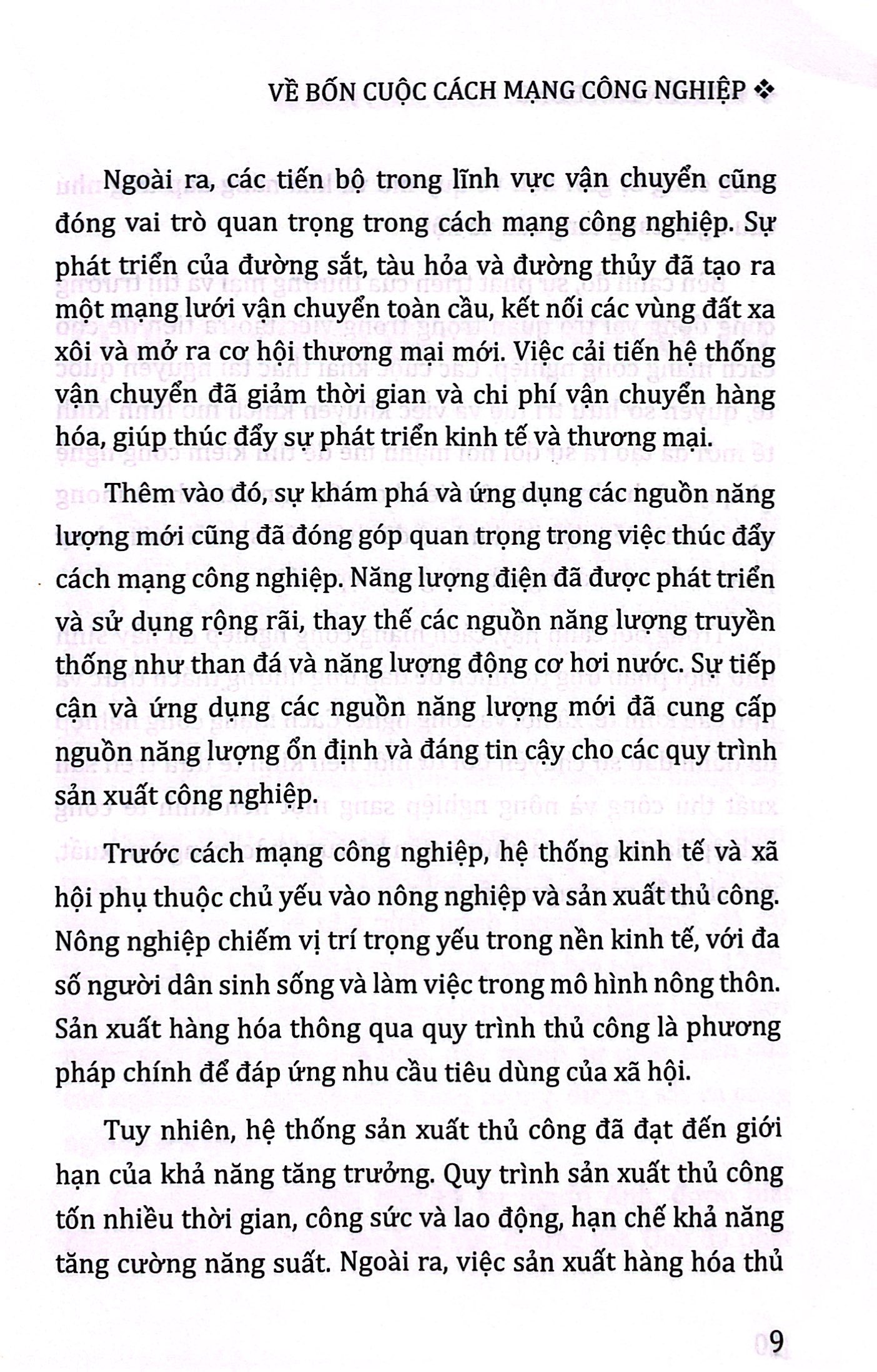 về bốn cuộc cách mạng công nghiệp