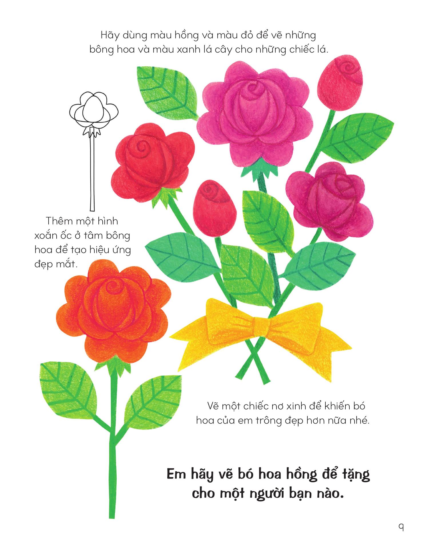 Ve Cay Va Hoa Bang Khuon Hinh Sang Tao