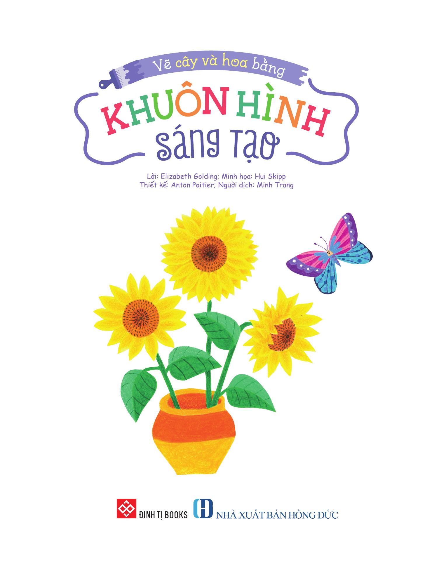 Ve Cay Va Hoa Bang Khuon Hinh Sang Tao