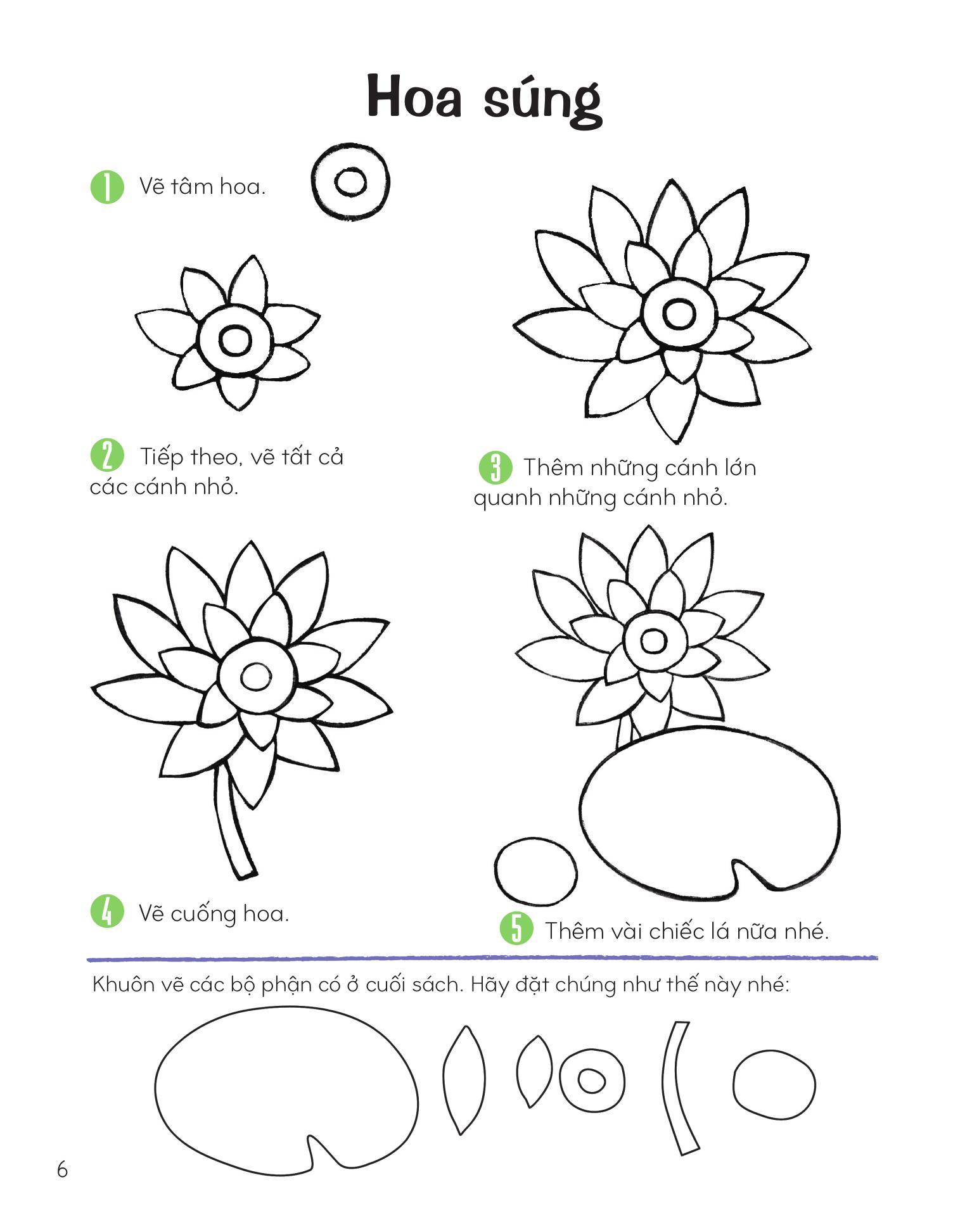 Ve Cay Va Hoa Bang Khuon Hinh Sang Tao