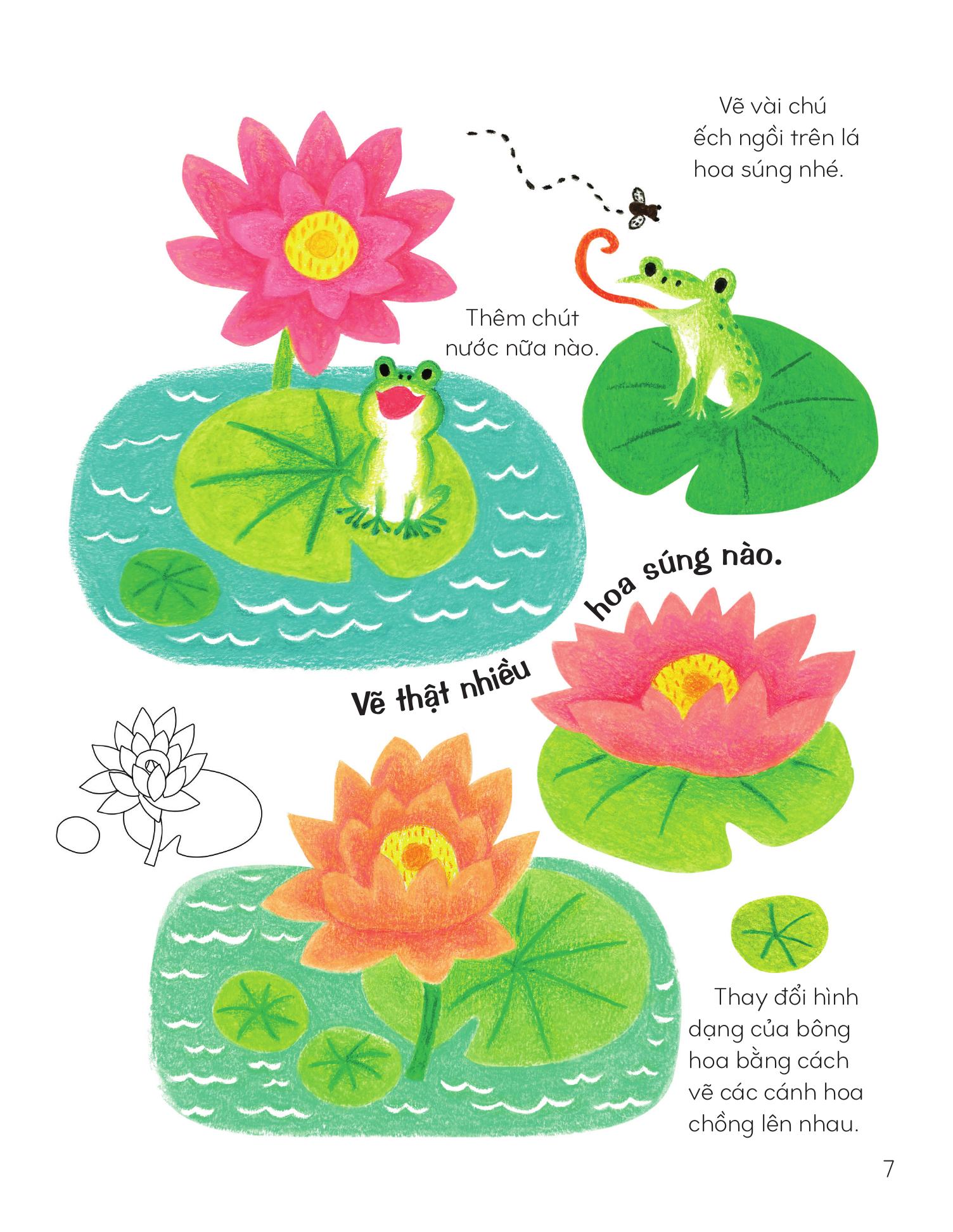 Ve Cay Va Hoa Bang Khuon Hinh Sang Tao