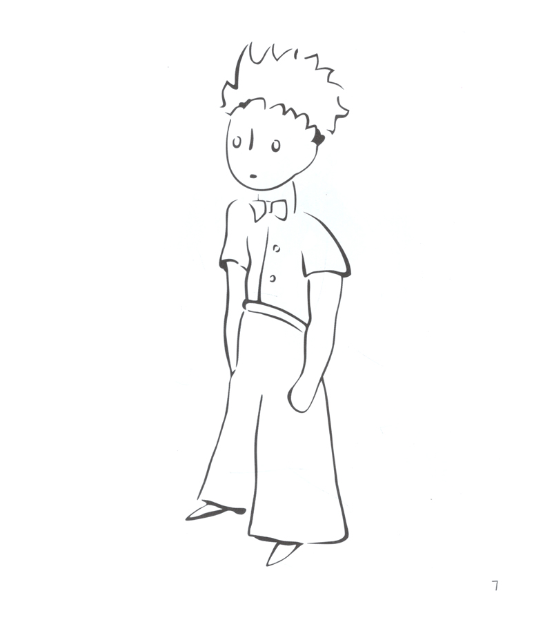 vẽ cho em một con cừu - sách tô màu hoàng tử bé