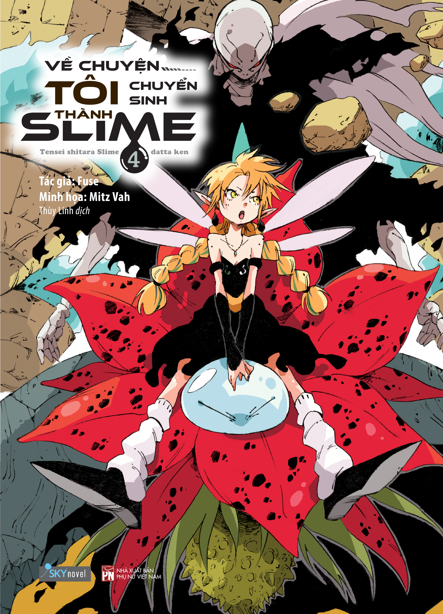 về chuyện tôi chuyển sinh thành slime - tập 4 - tặng kèm bookmark + postcard