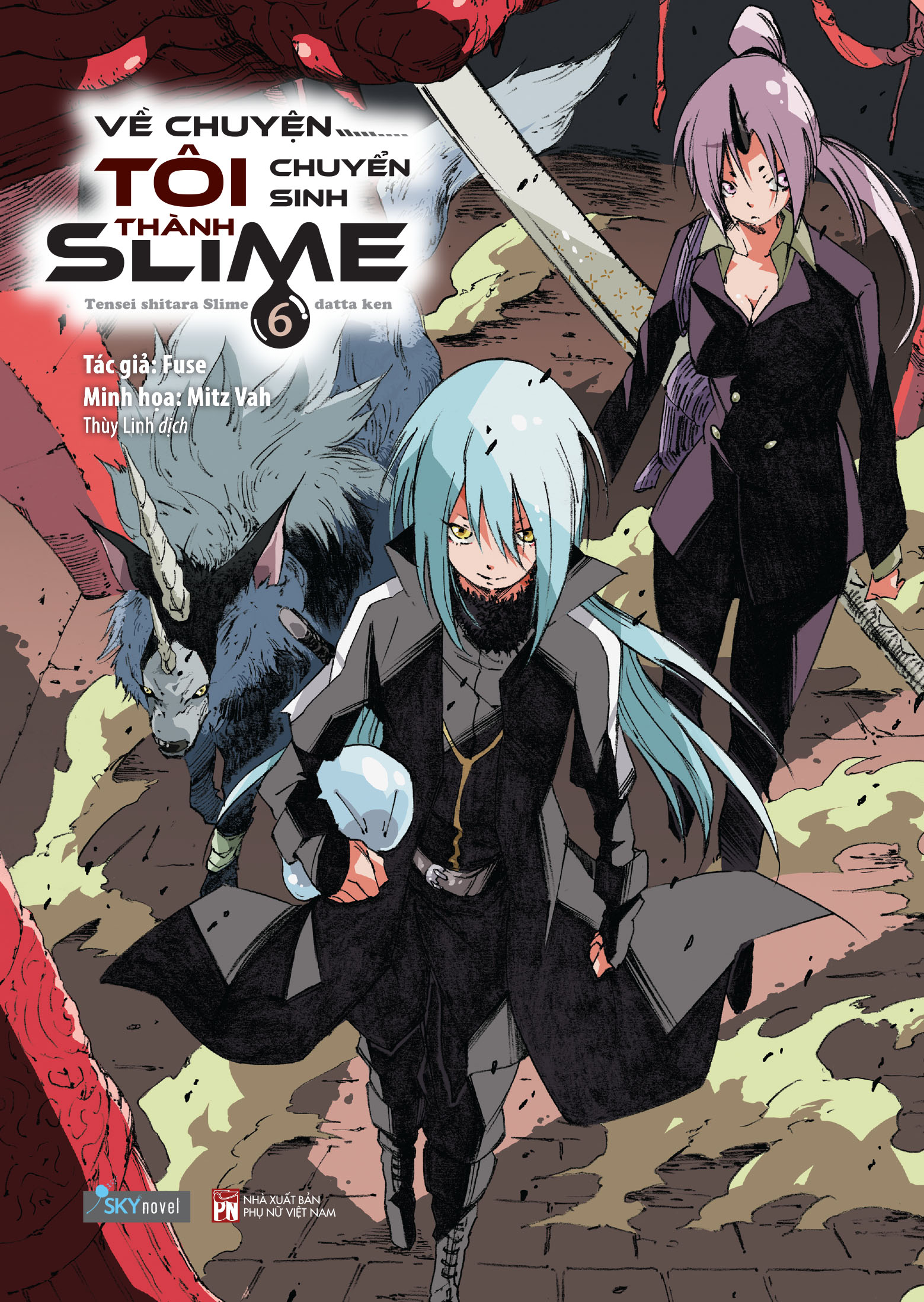 về chuyện tôi chuyển sinh thành slime - tập 6 - tặng kèm bookmark + postcard