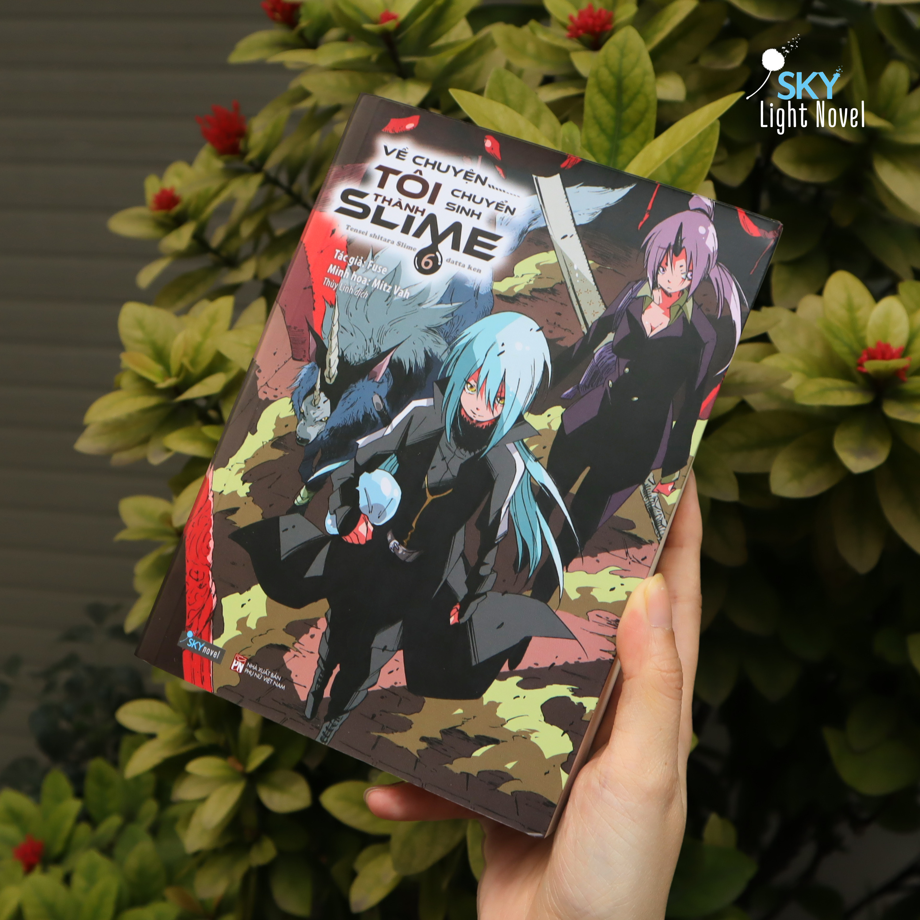 về chuyện tôi chuyển sinh thành slime - tập 6 - tặng kèm bookmark + postcard