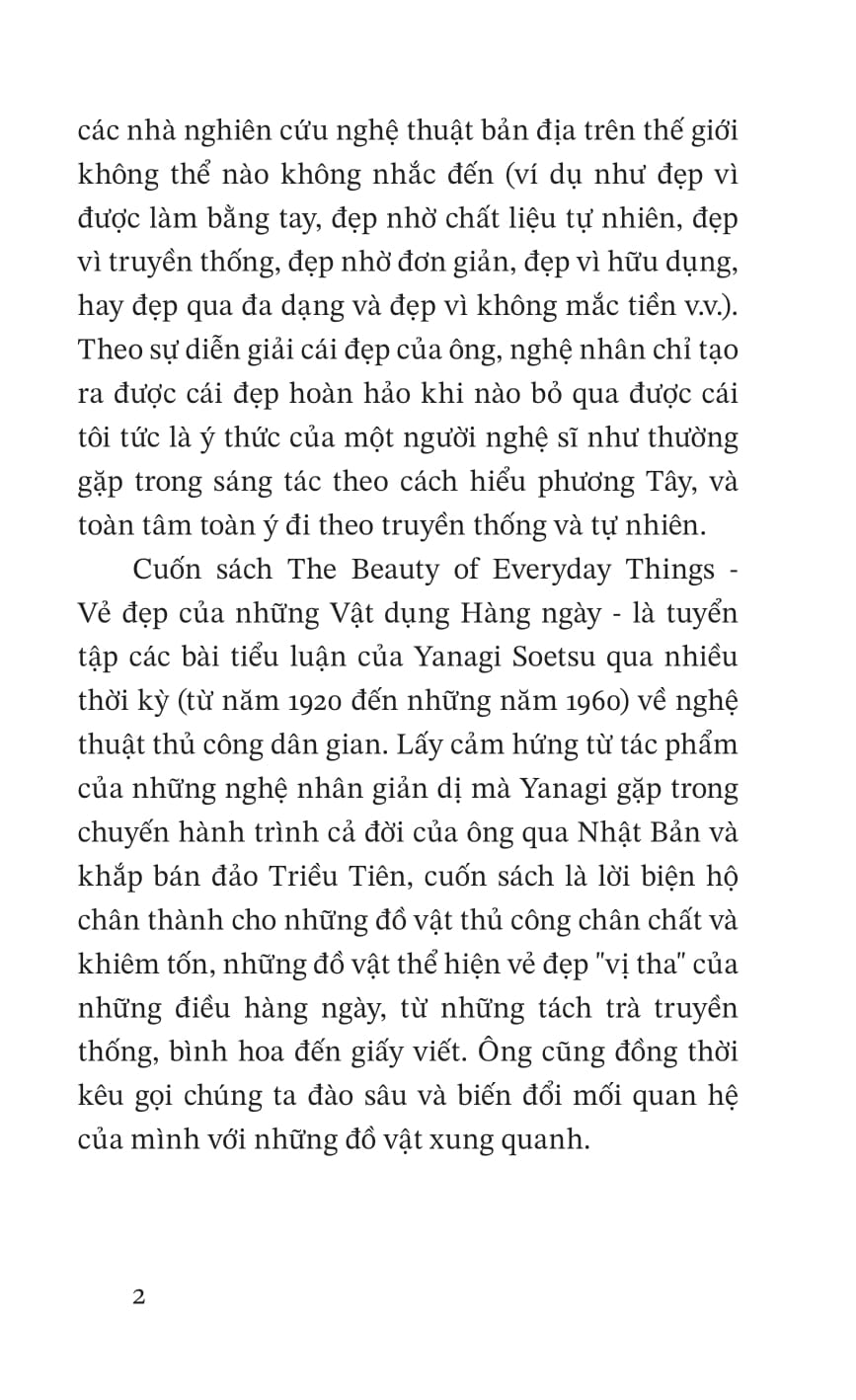 vẻ đẹp của những vật dụng hàng ngày