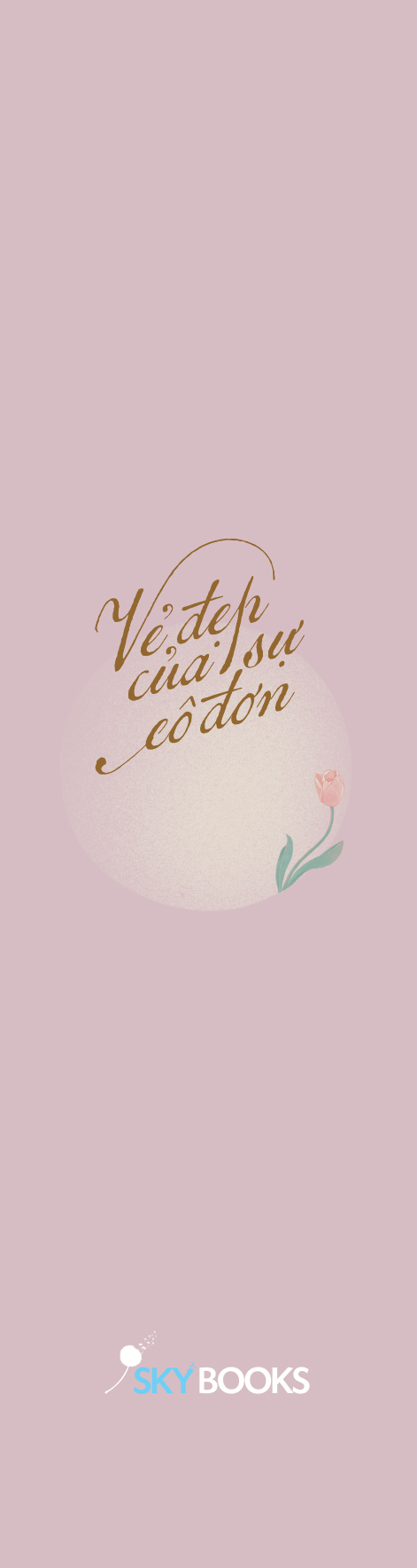 vẻ đẹp của sự cô đơn - tặng kèm bookmark