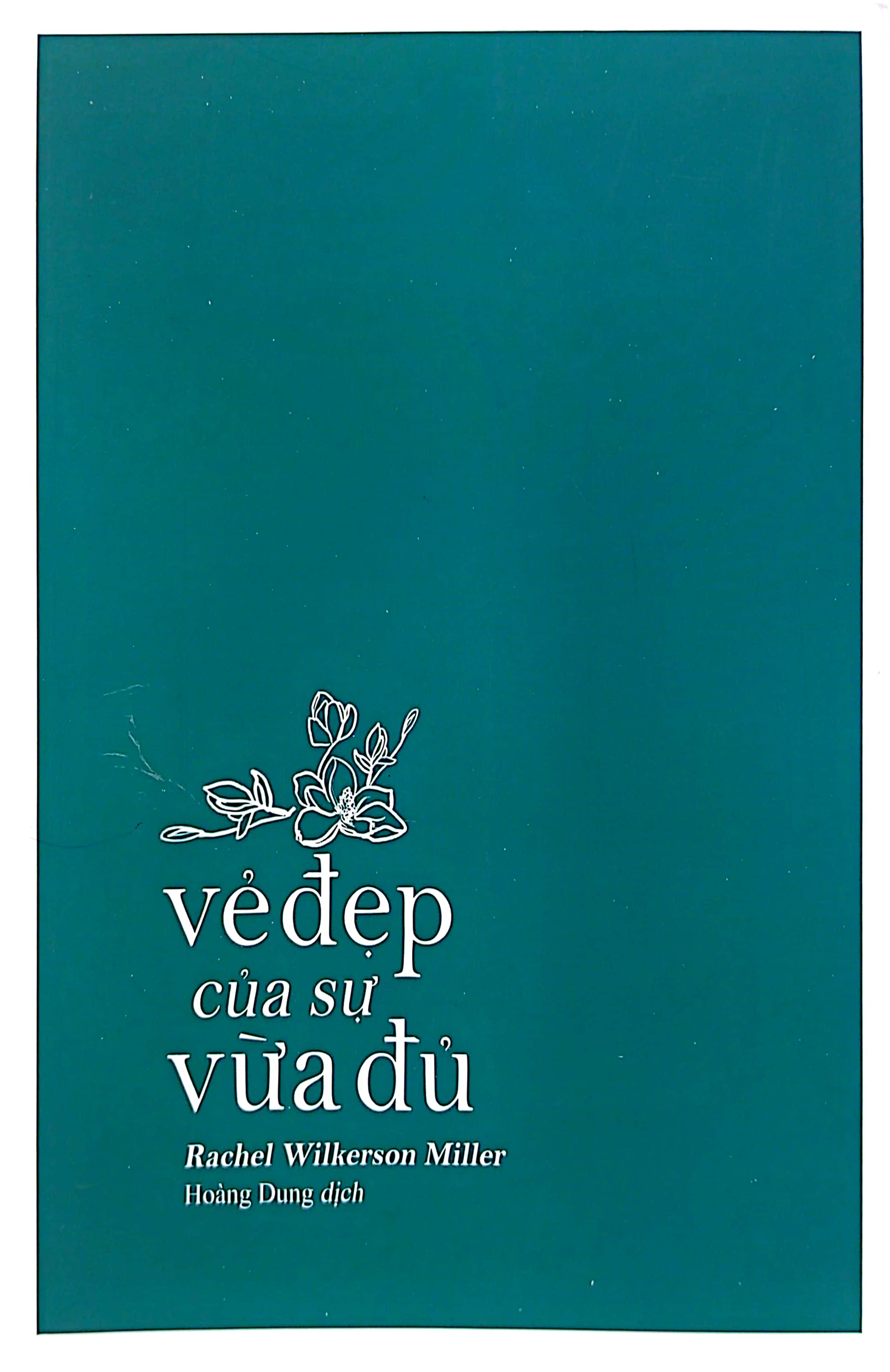 vẻ đẹp của sự vừa đủ