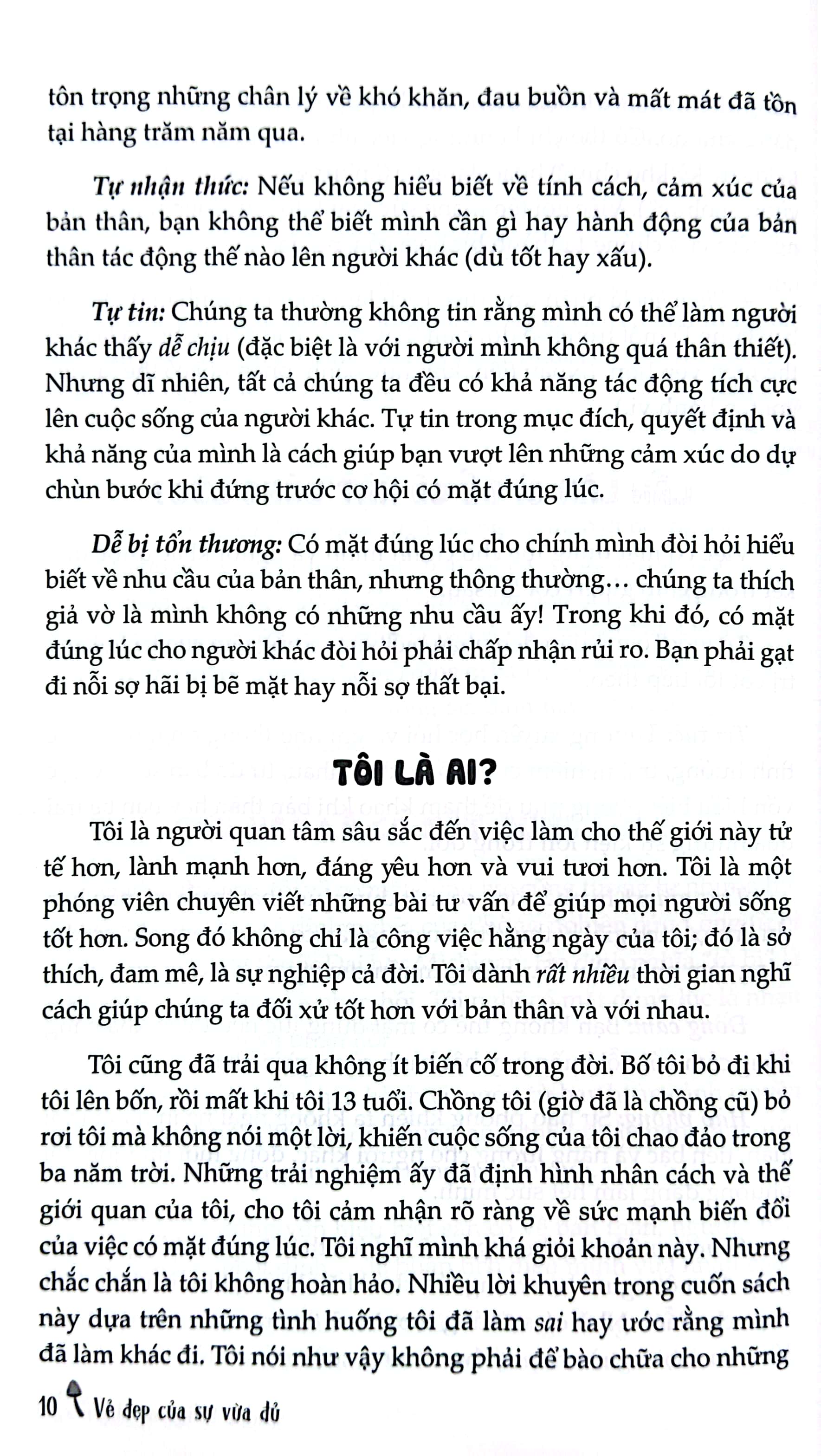 vẻ đẹp của sự vừa đủ