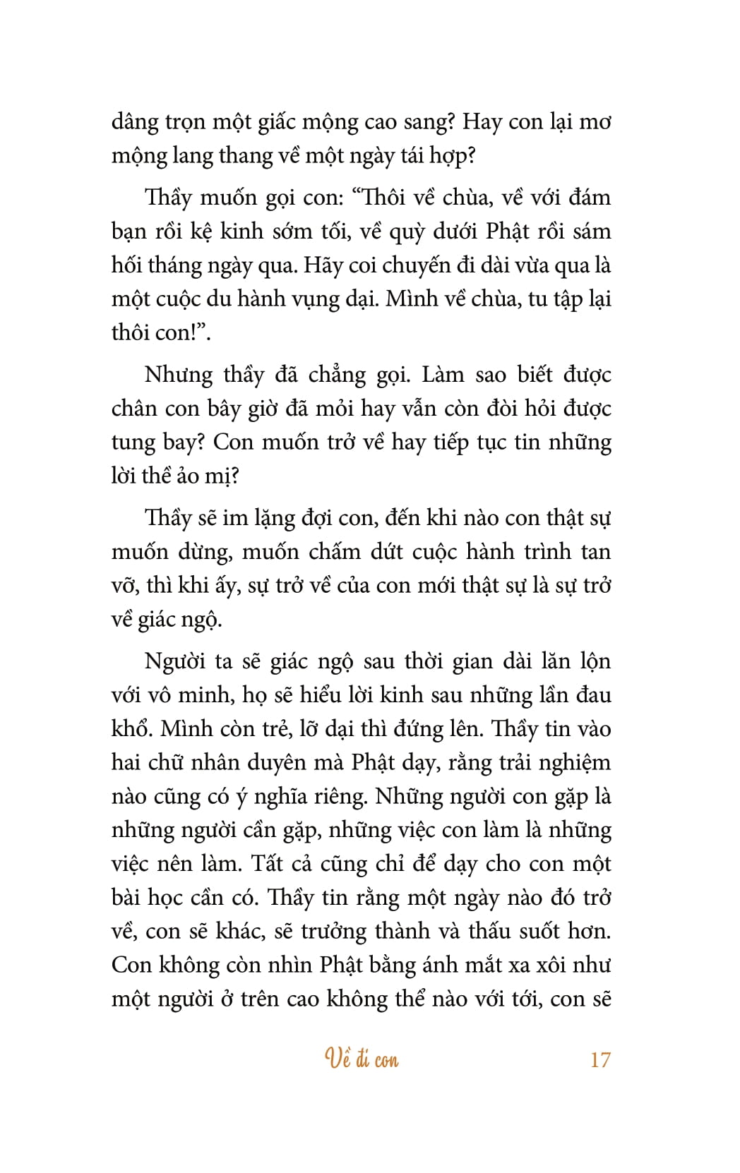 về đi con - nghe êm đềm đâu đó mộng đoàn viên