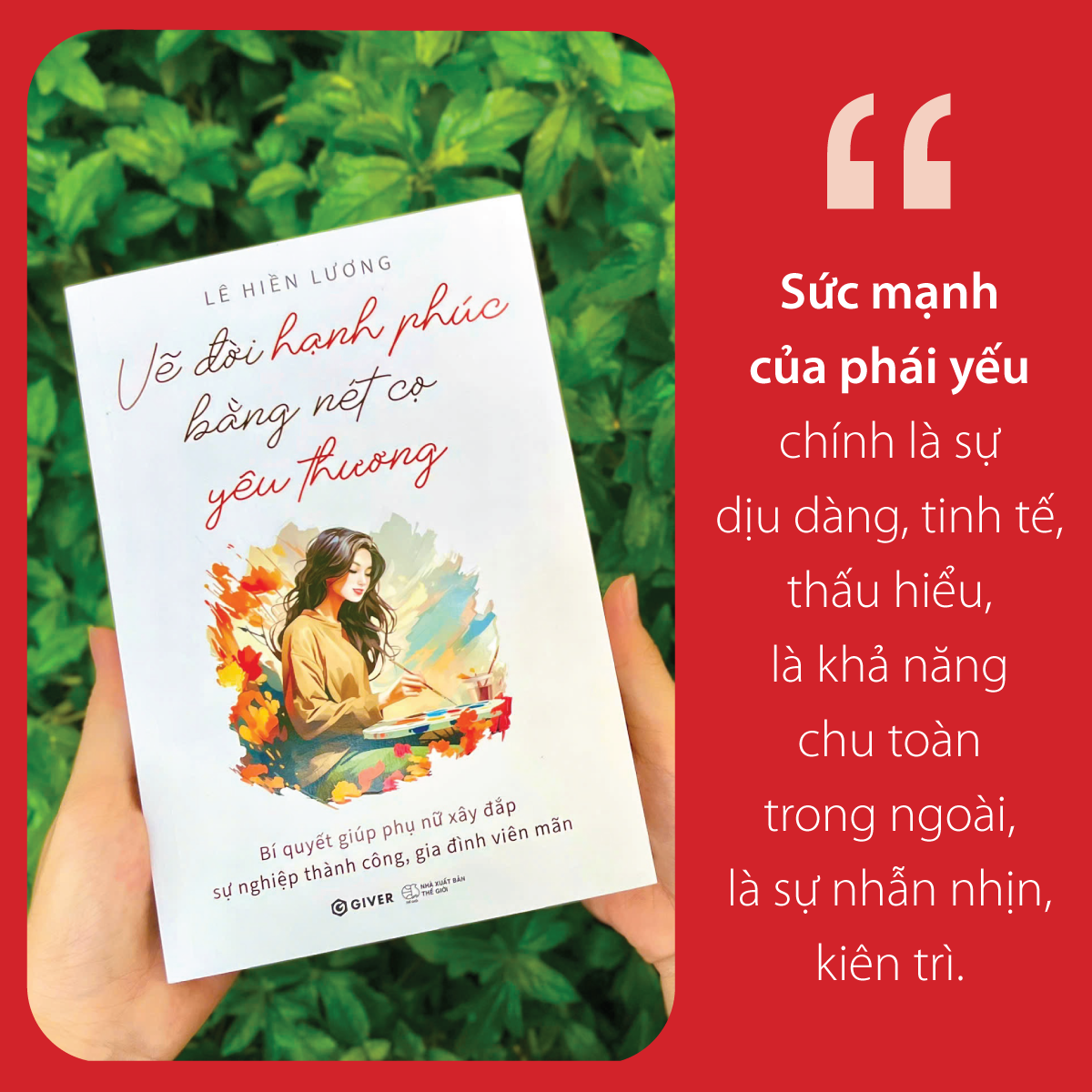 vẽ đời hạnh phúc bằng nét cọ yêu thương