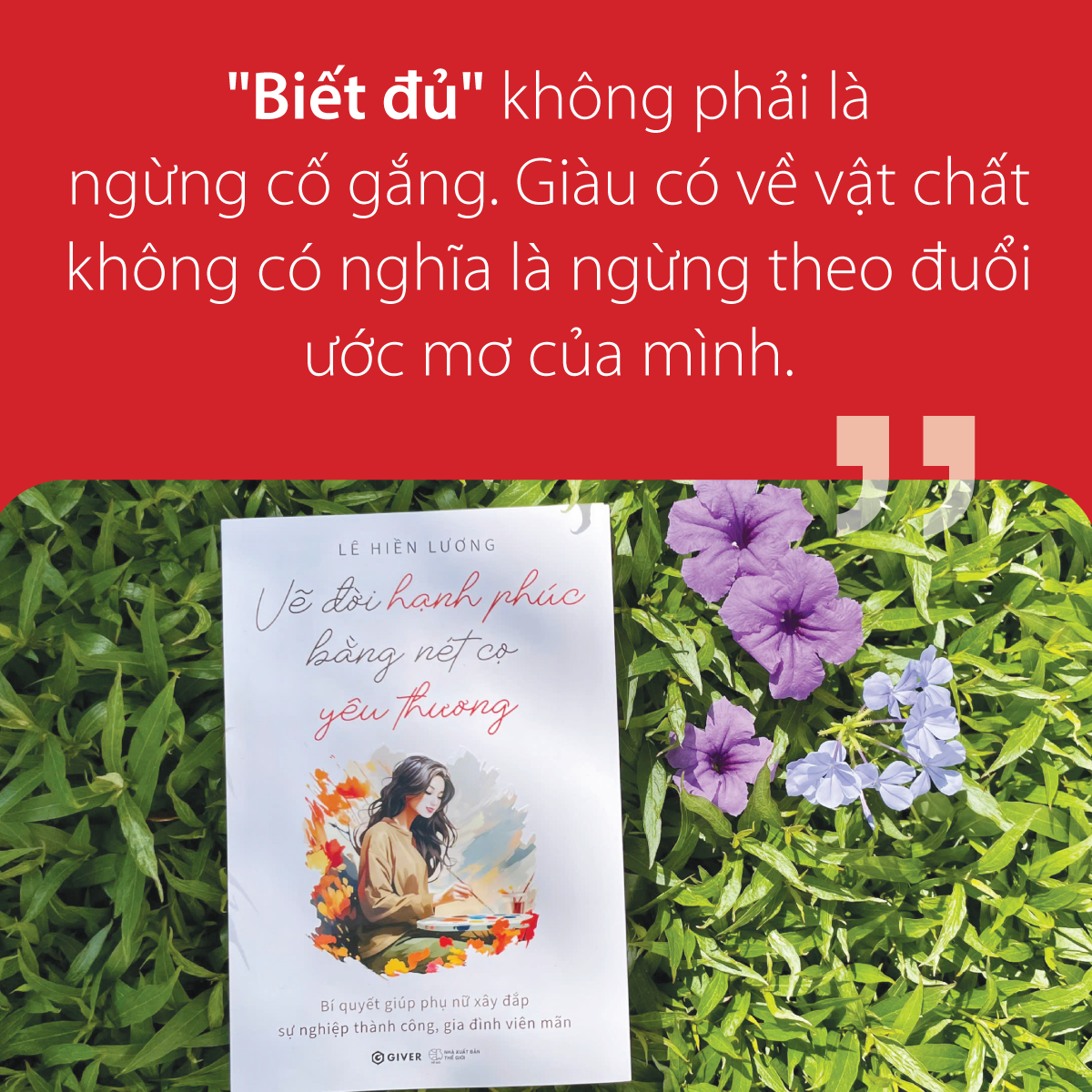 vẽ đời hạnh phúc bằng nét cọ yêu thương