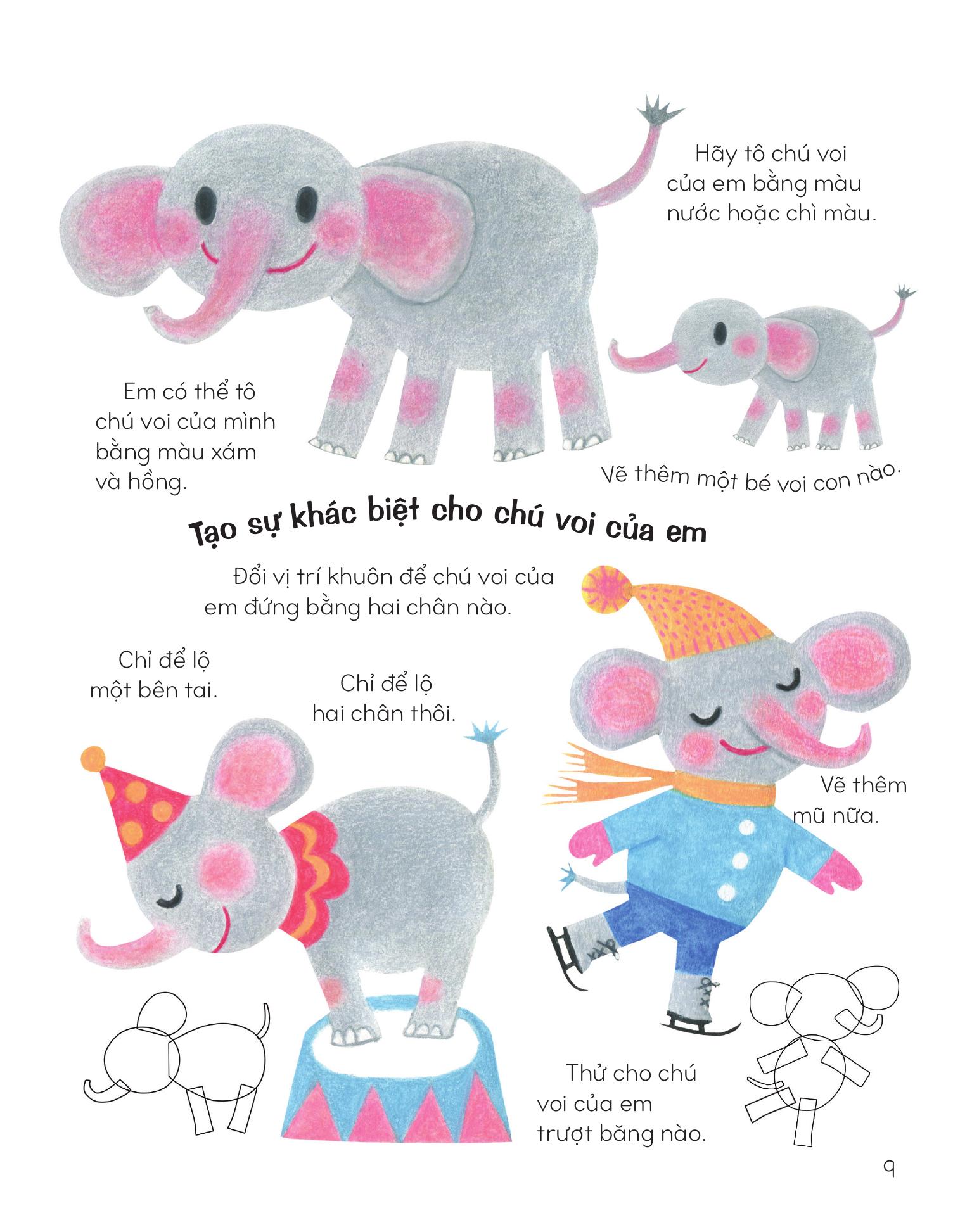 Ve Dong Vat Bang Khuon Hinh Sang Tao