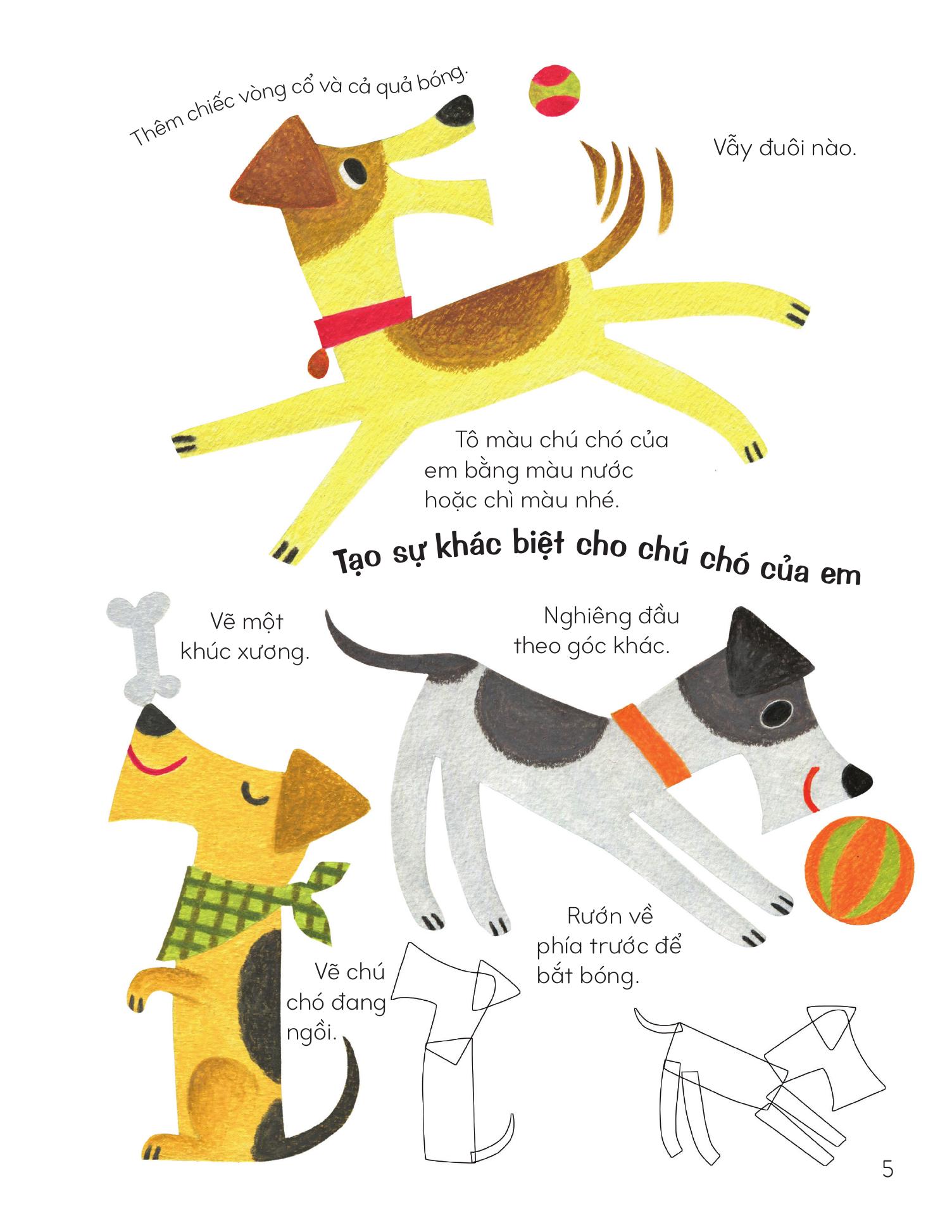 Ve Dong Vat Bang Khuon Hinh Sang Tao