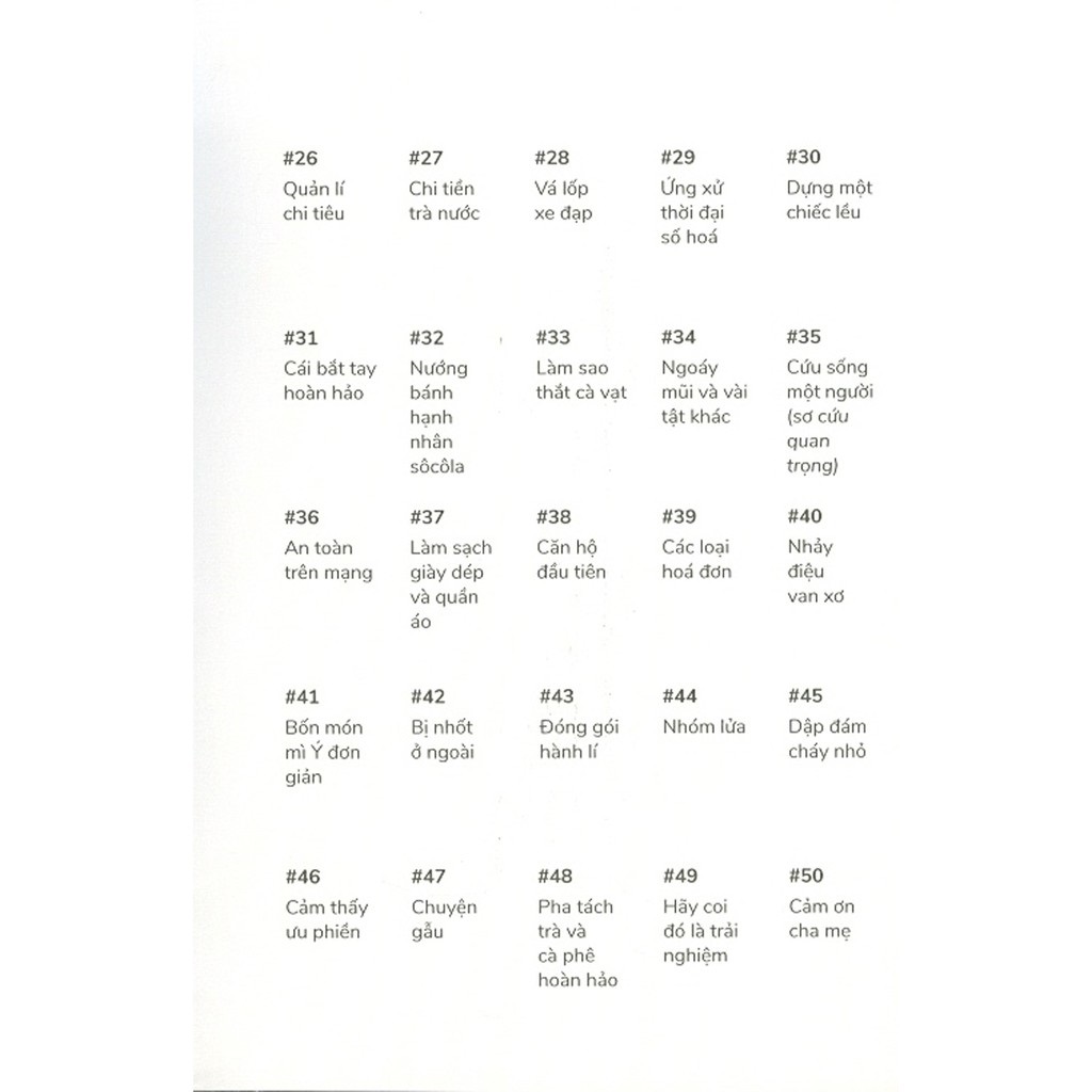 vẽ đường cho hươu tuổi 18 - cẩm nang tự lập